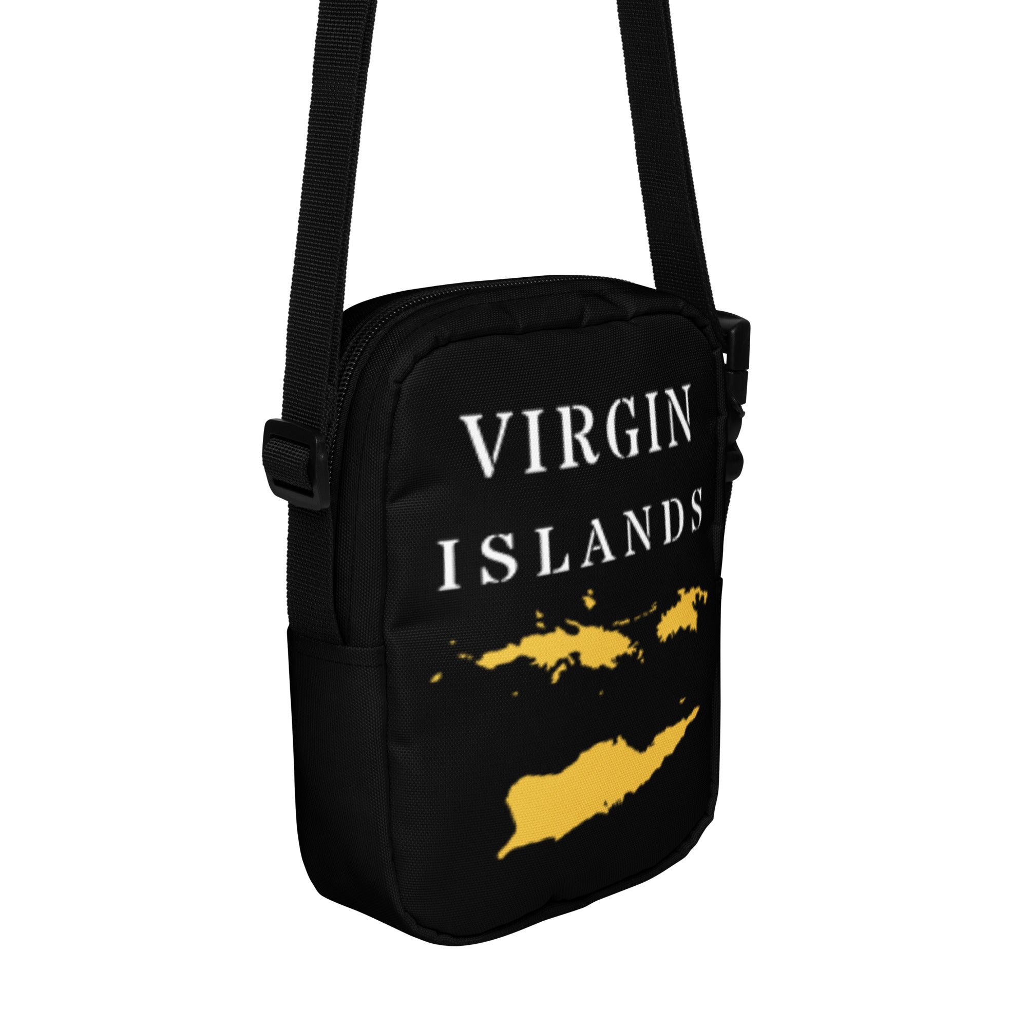 Virgin Islands Utility crossbody bag (Black)-Fete Massive