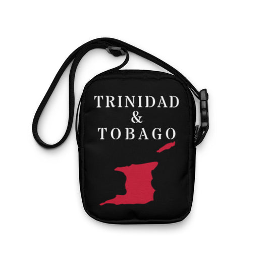 Trinidad & Tobago Utility crossbody bag (Black)