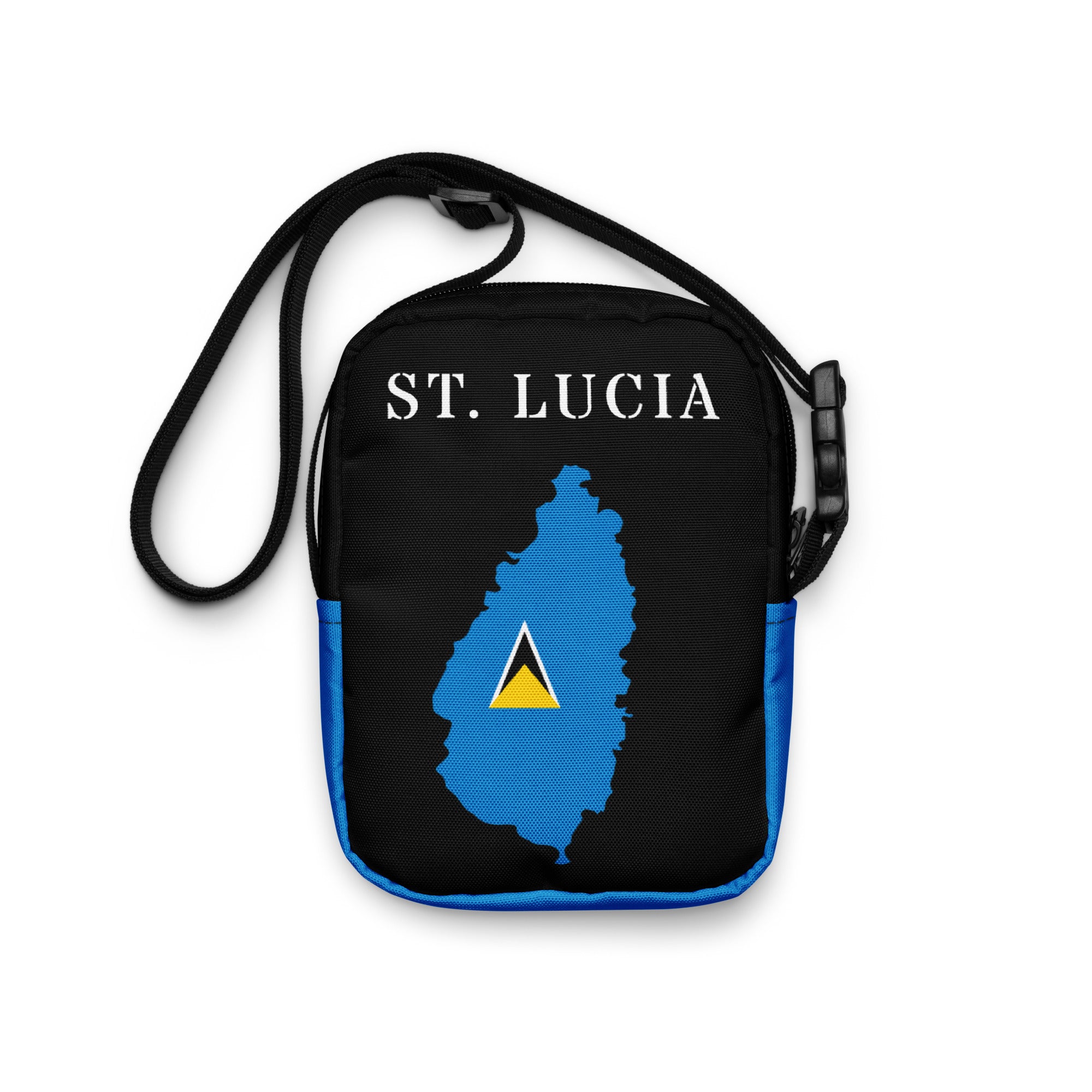 ST. Lucia Utility crossbody bag (Blue)-Fete Massive