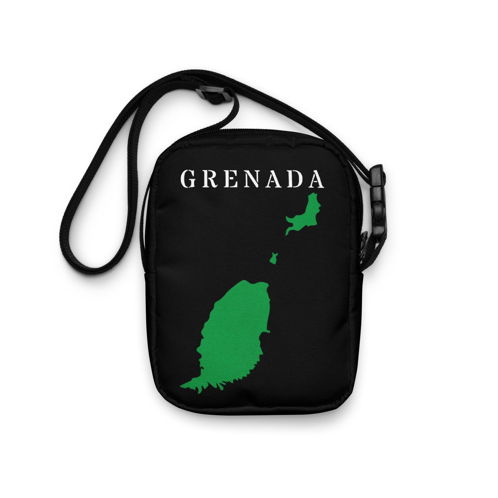 Grenada Utility crossbody bag (Black)-Fete Massive