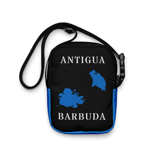 Antigua & Barbuda Utility crossbody bag (Blue Trim)-Fete Massive