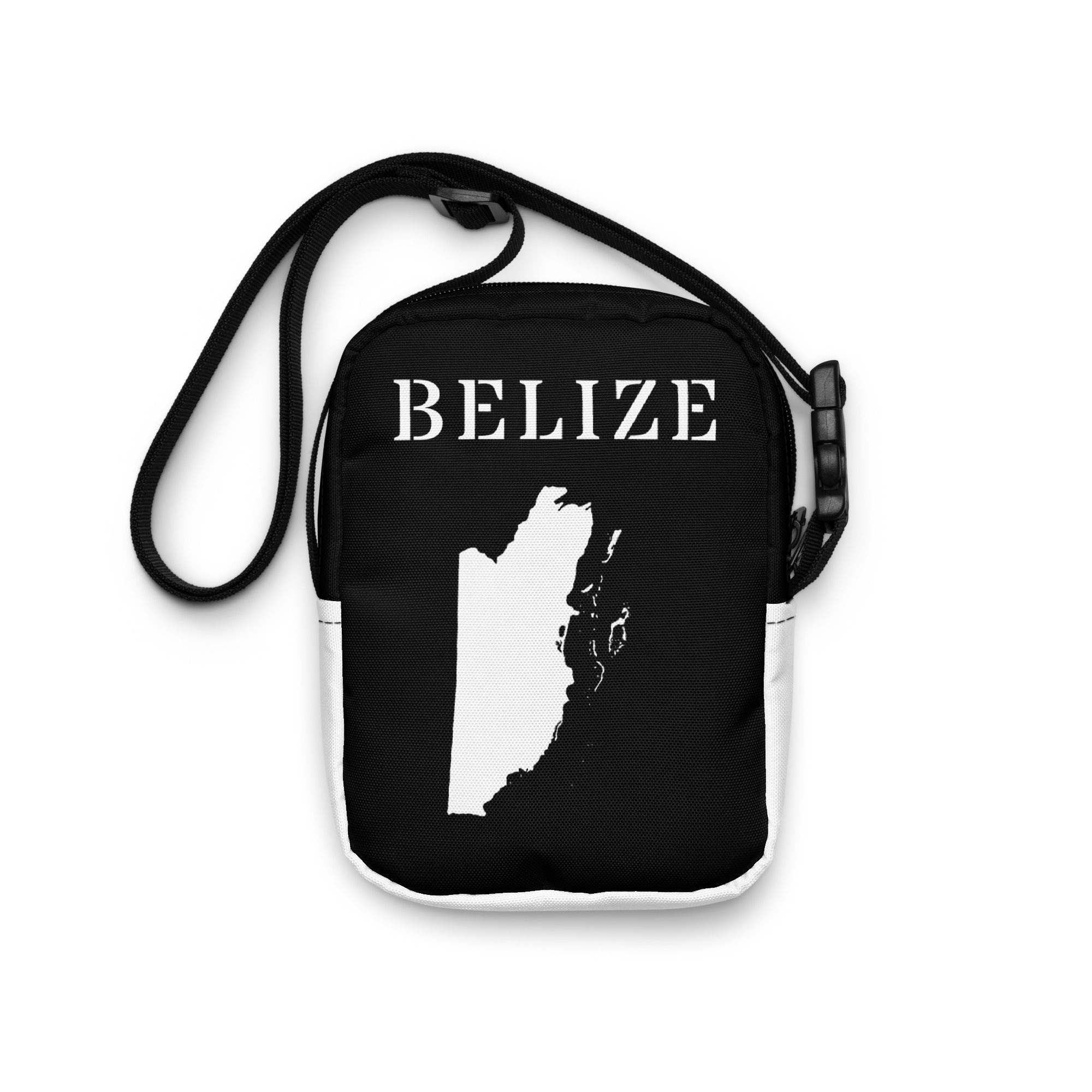 Belize Utility crossbody bag (White Trim)-Fete Massive