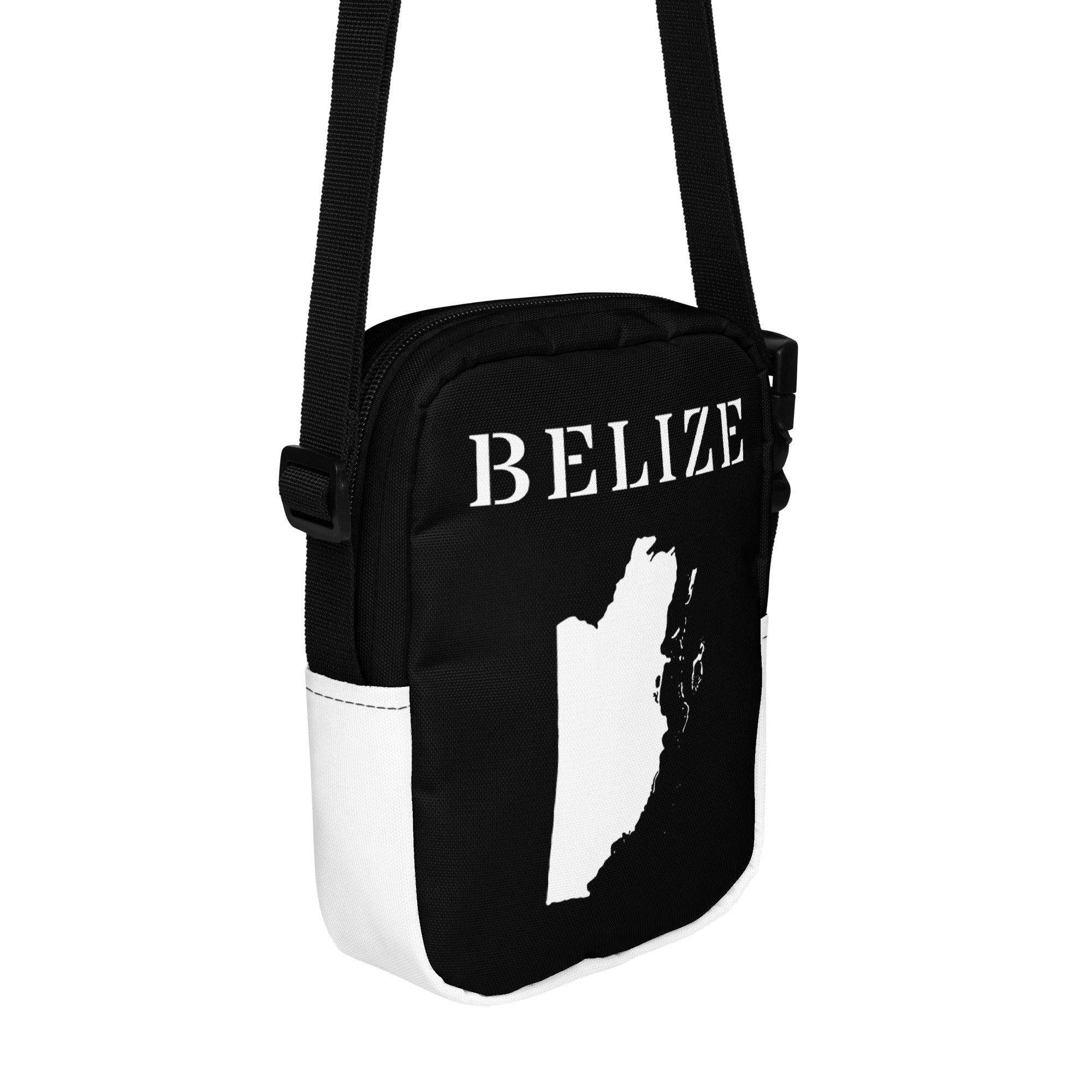 Belize Utility crossbody bag (White Trim)-Fete Massive