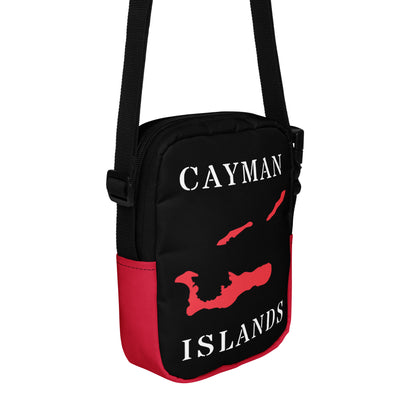 Cayman Island Utility crossbody bag (Red Trim)-Fete Massive