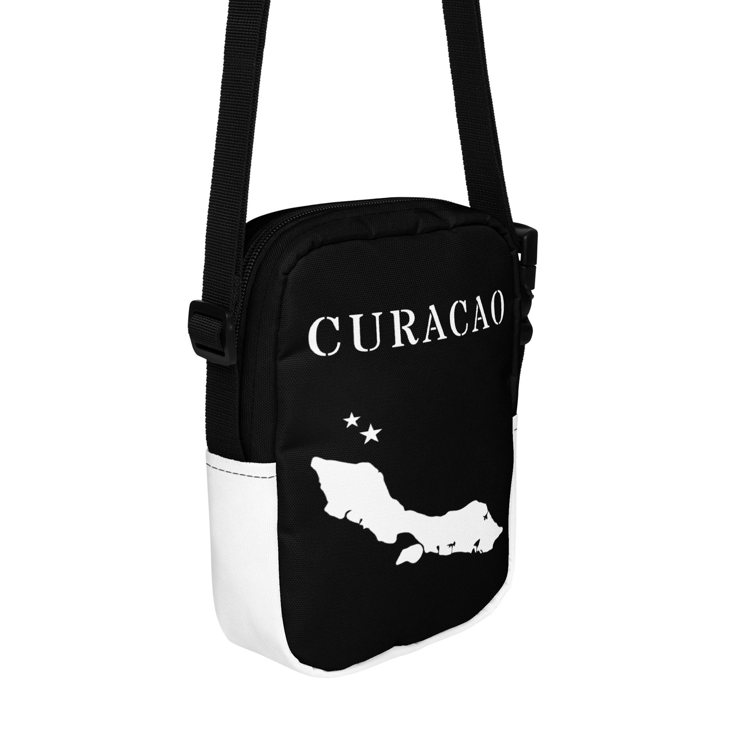 Curacao Utility crossbody bag (White Trim)-Fete Massive