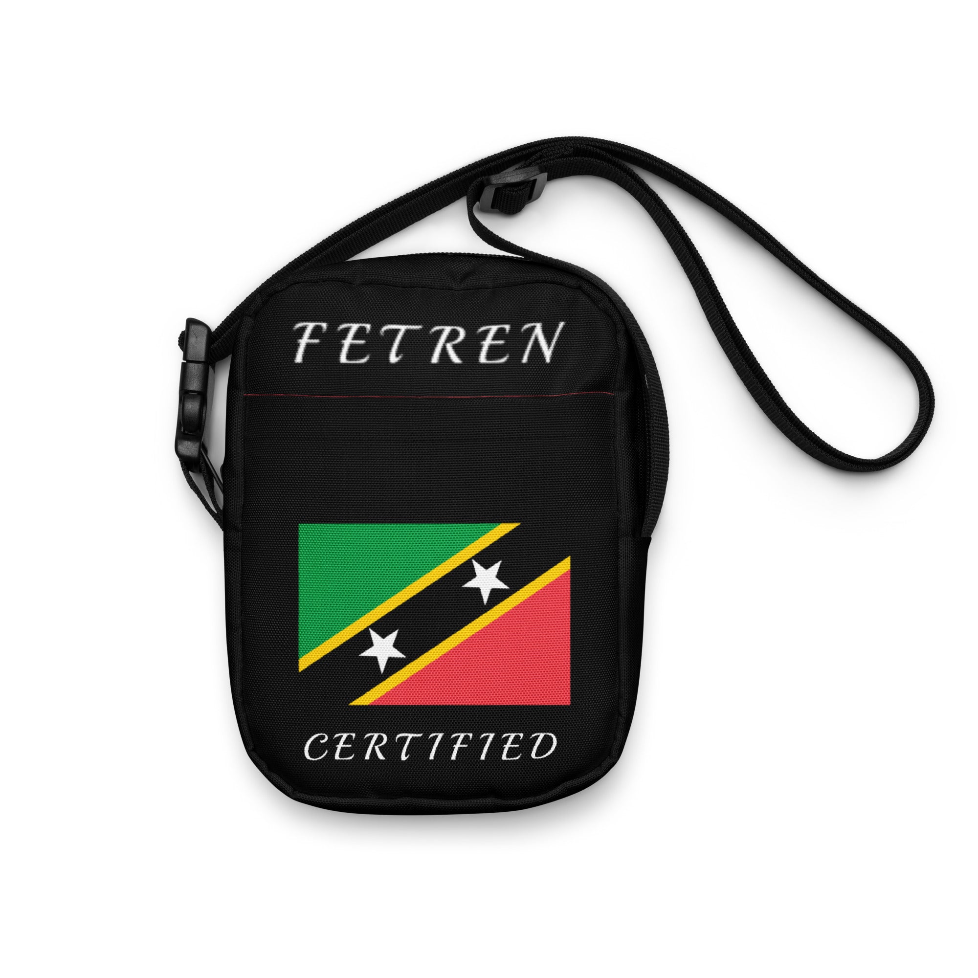 St. Kitts Utility crossbody bag (Black)-Fete Massive