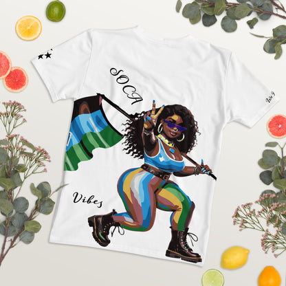 Flag Gal! Fete Massive Designer: Women's T-shirt