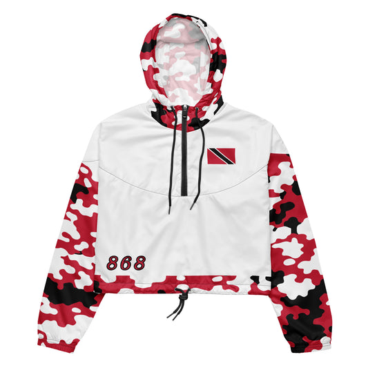 Fetren CAMO Jacket (Trinidad and Tobago Womens Cropped Windbreaker)