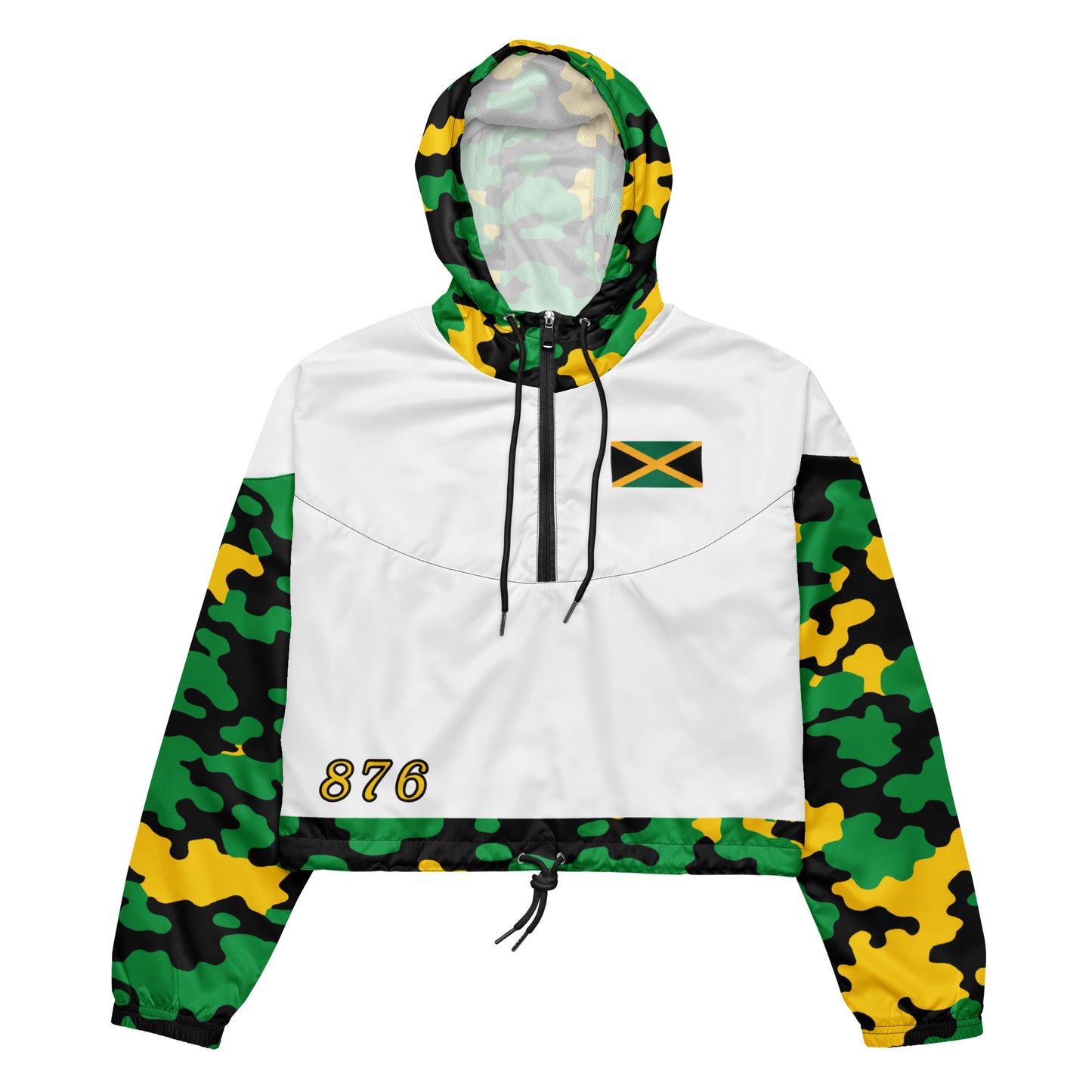 Fetren CAMO Jacket (Jamaica Women’s cropped windbreaker)