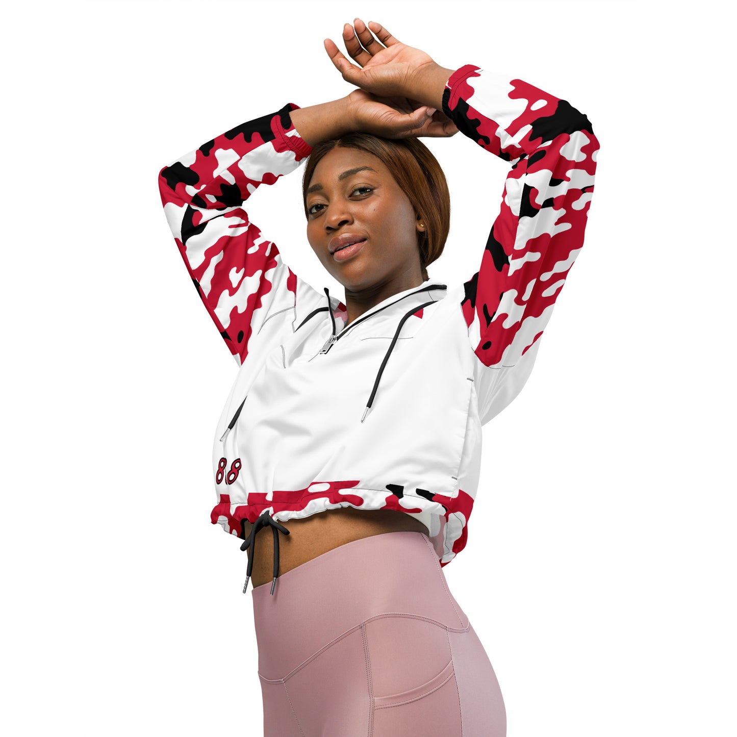 Fetren CAMO Jacket (Trinidad and Tobago Womens Cropped Windbreaker)