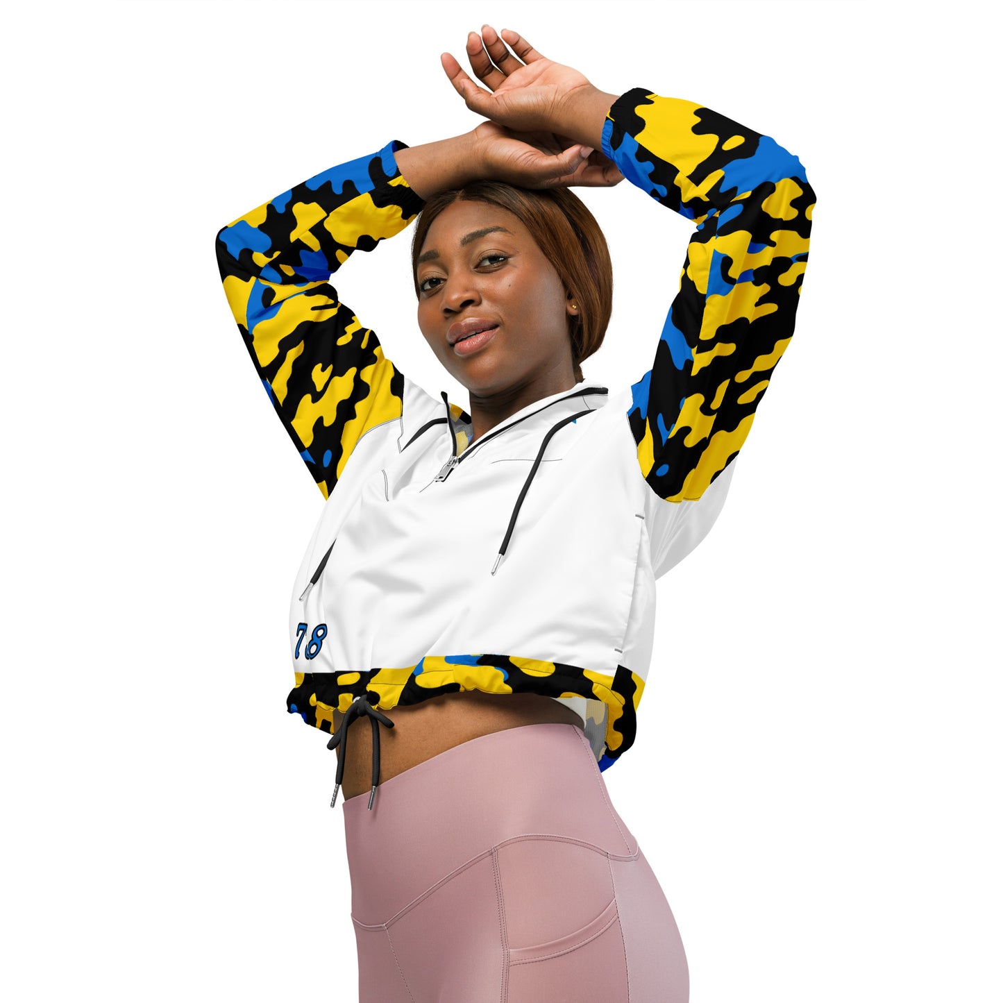 Fetren CAMO Jacket (St. Lucia Women’s cropped windbreaker)