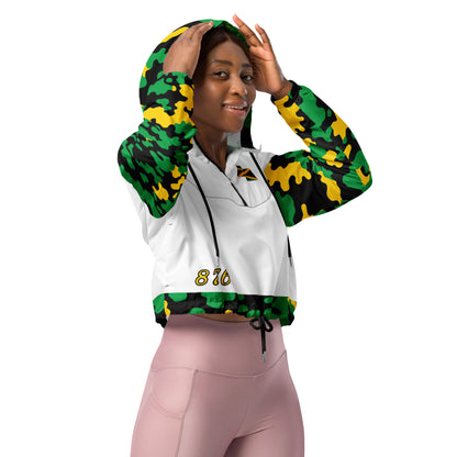 Fetren CAMO Jacket (Jamaica Women’s cropped windbreaker)