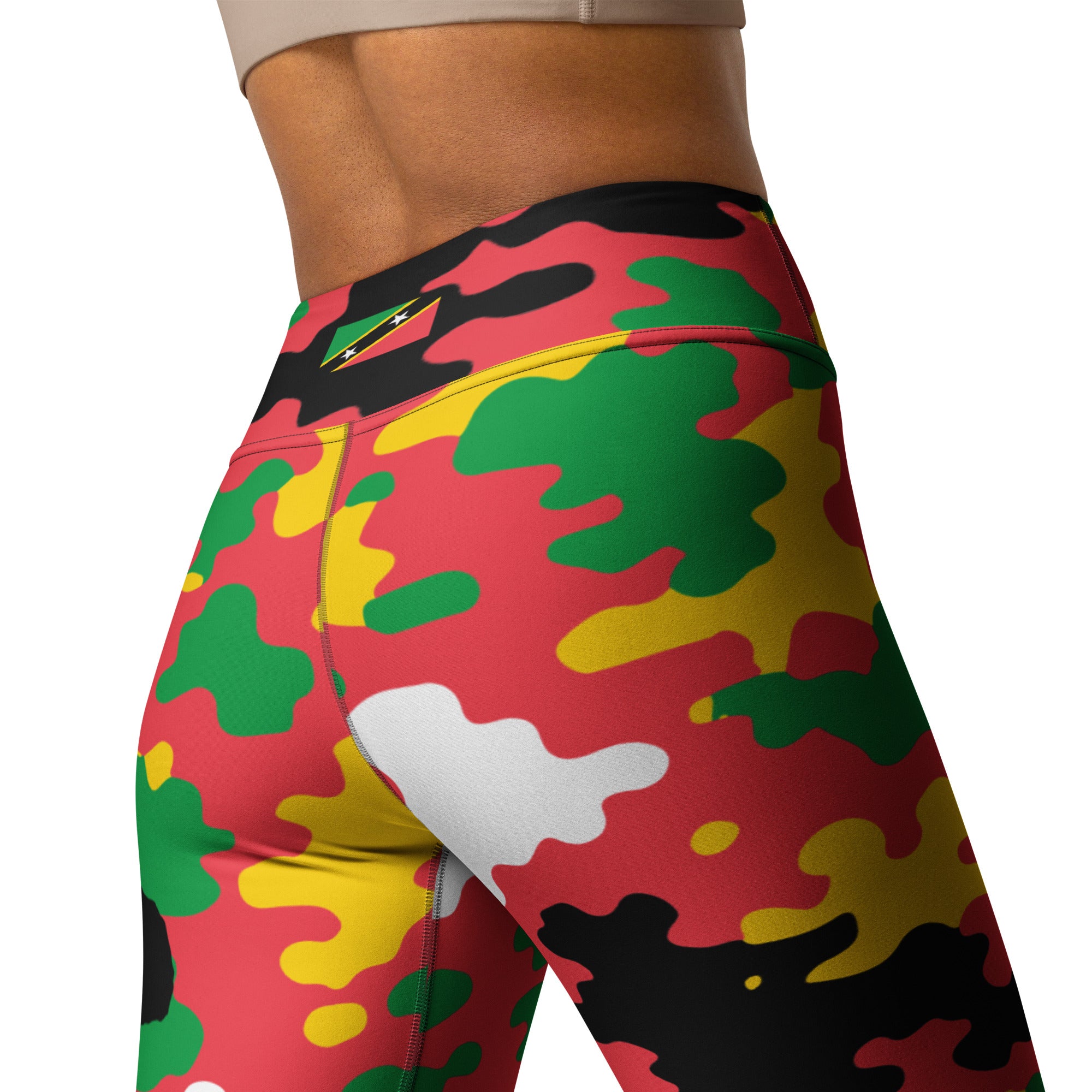 St. Kitts CAMO Leggings-Fete Massive