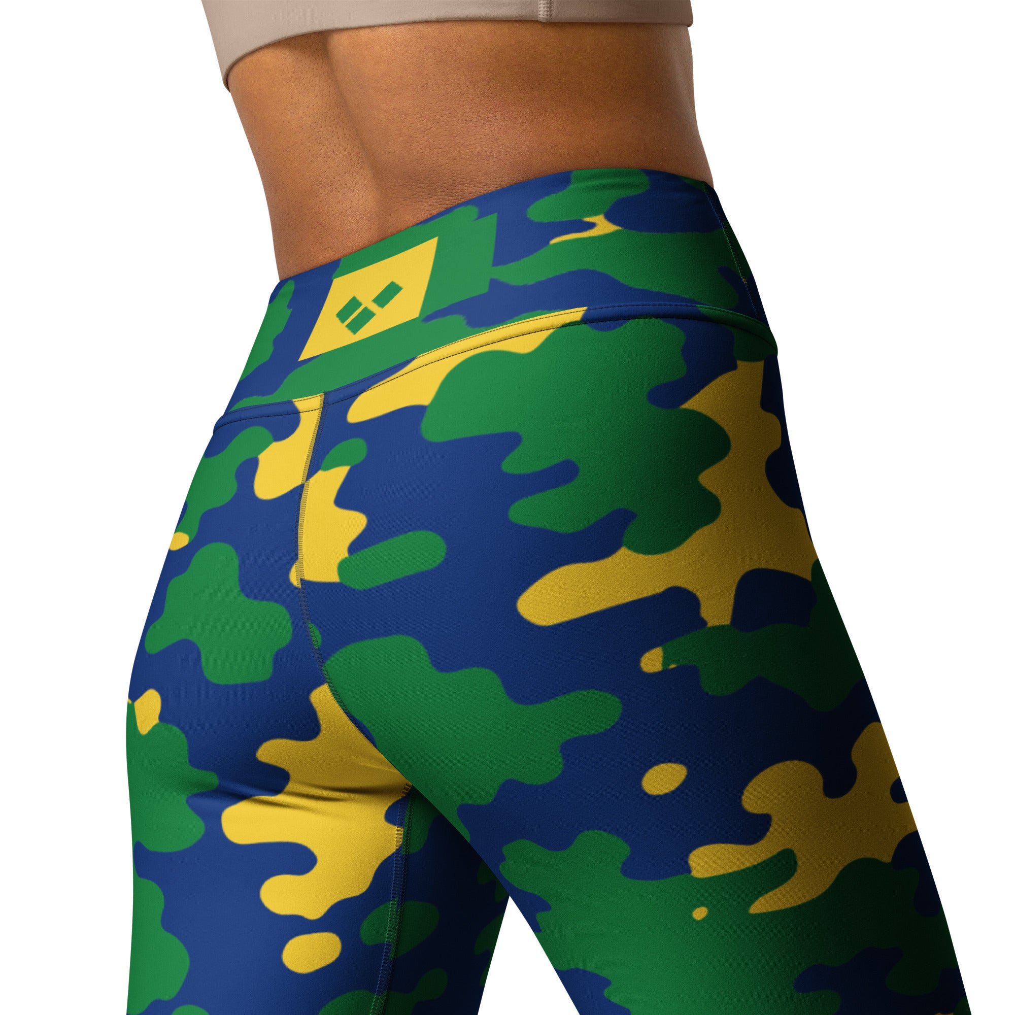 St. Vincent CAMO Leggings-Fete Massive