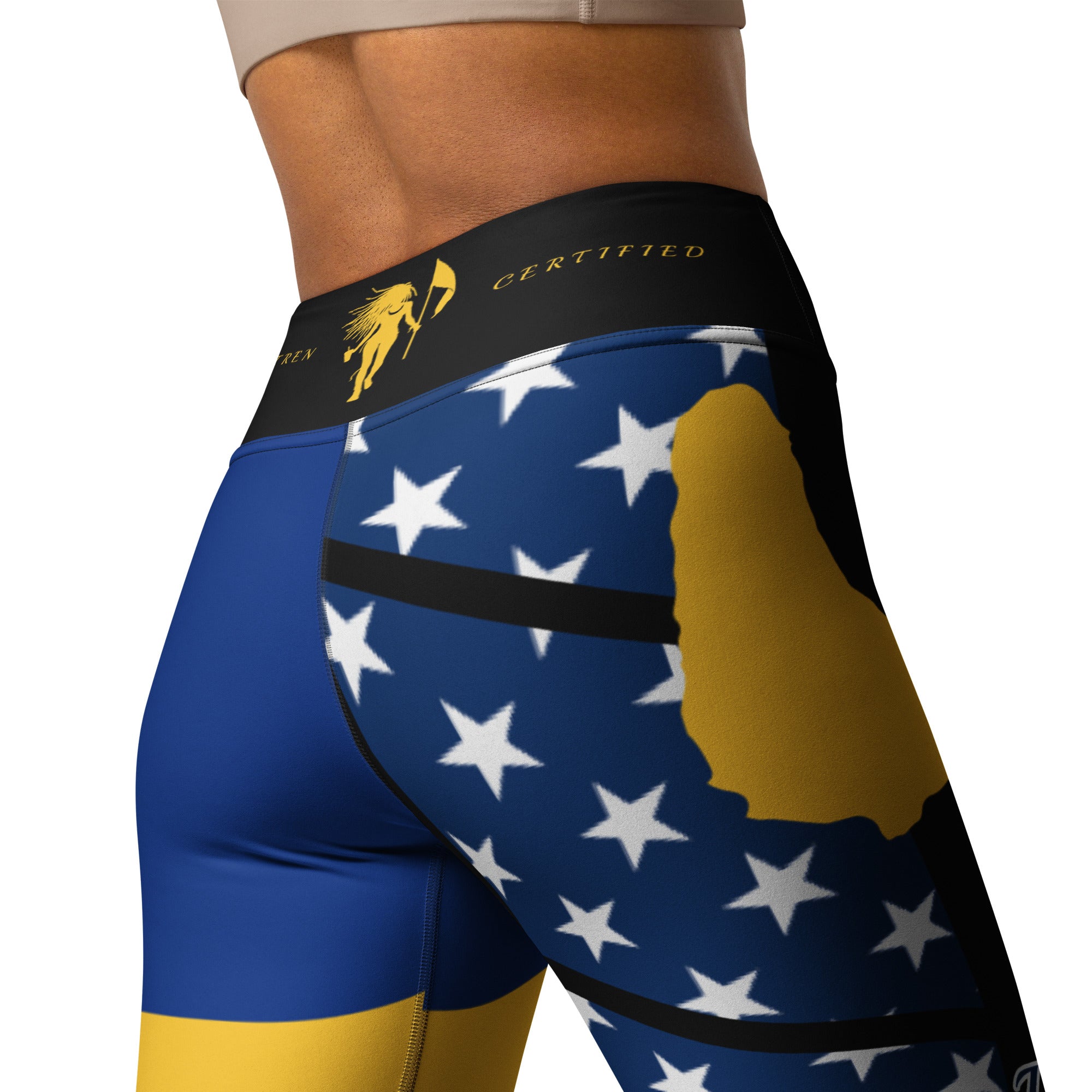 Barbados USA Yoga Leggings-Fete Massive