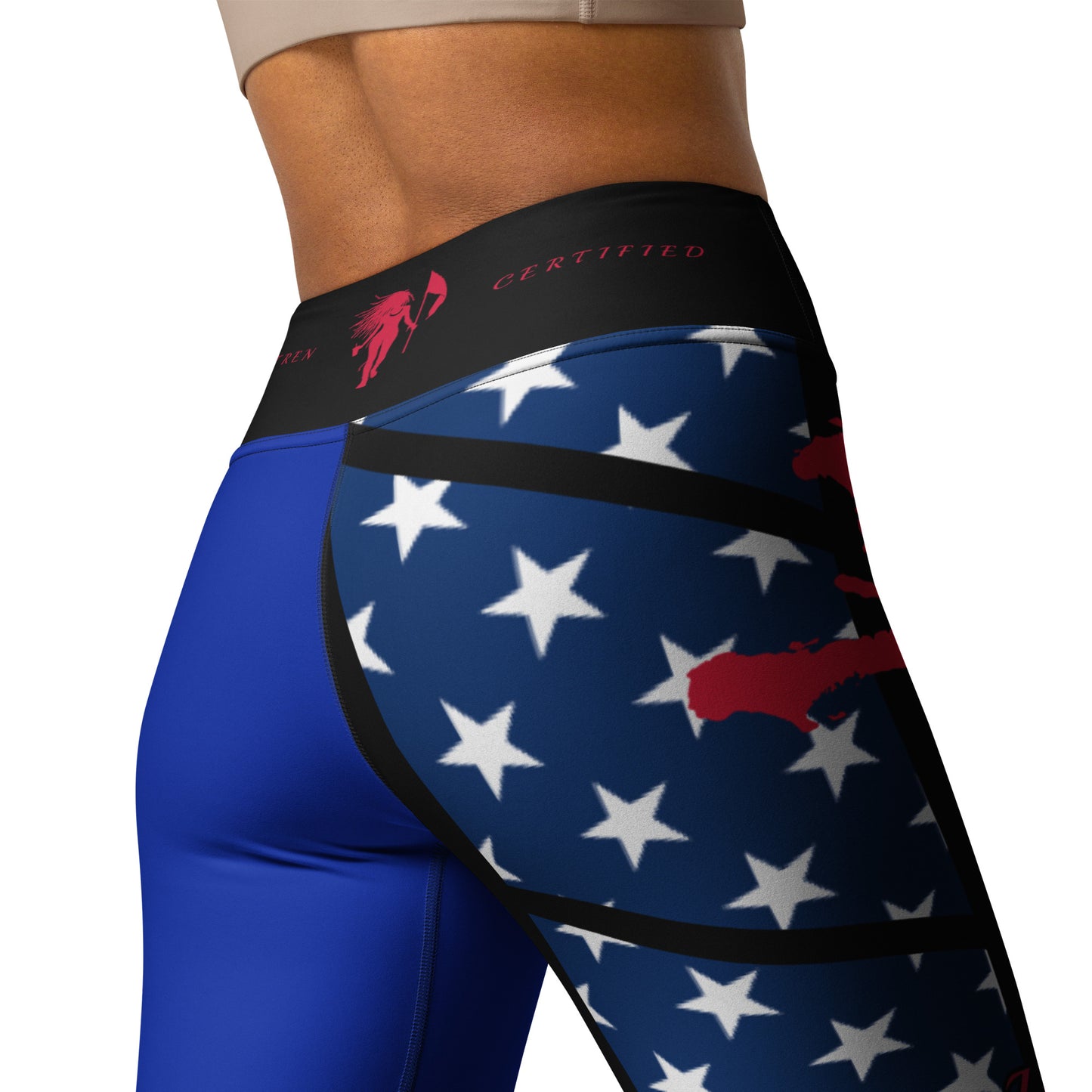 Haiti USA Yoga Leggings