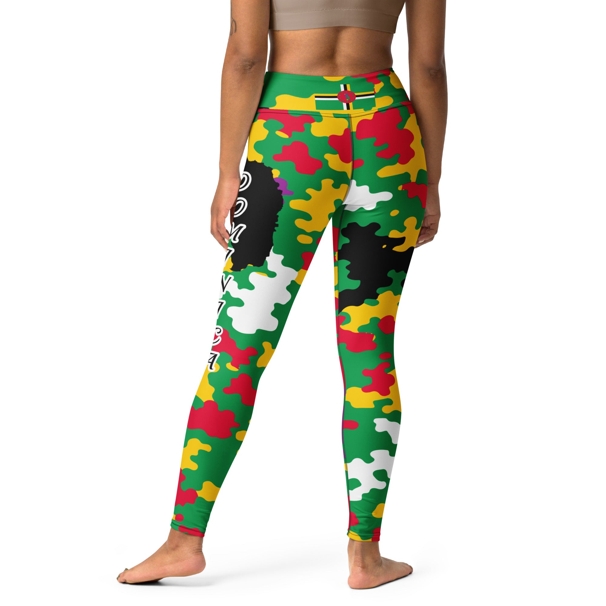 Dominica CAMO Leggings-Fete Massive