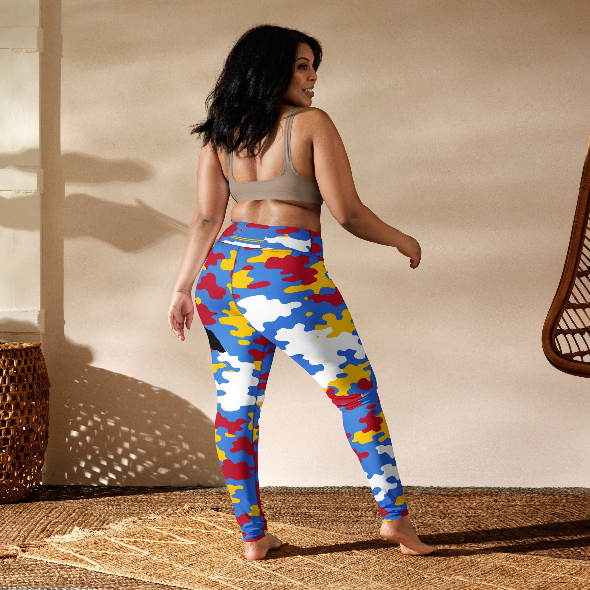 Aruba CAMO Leggings-Fete Massive