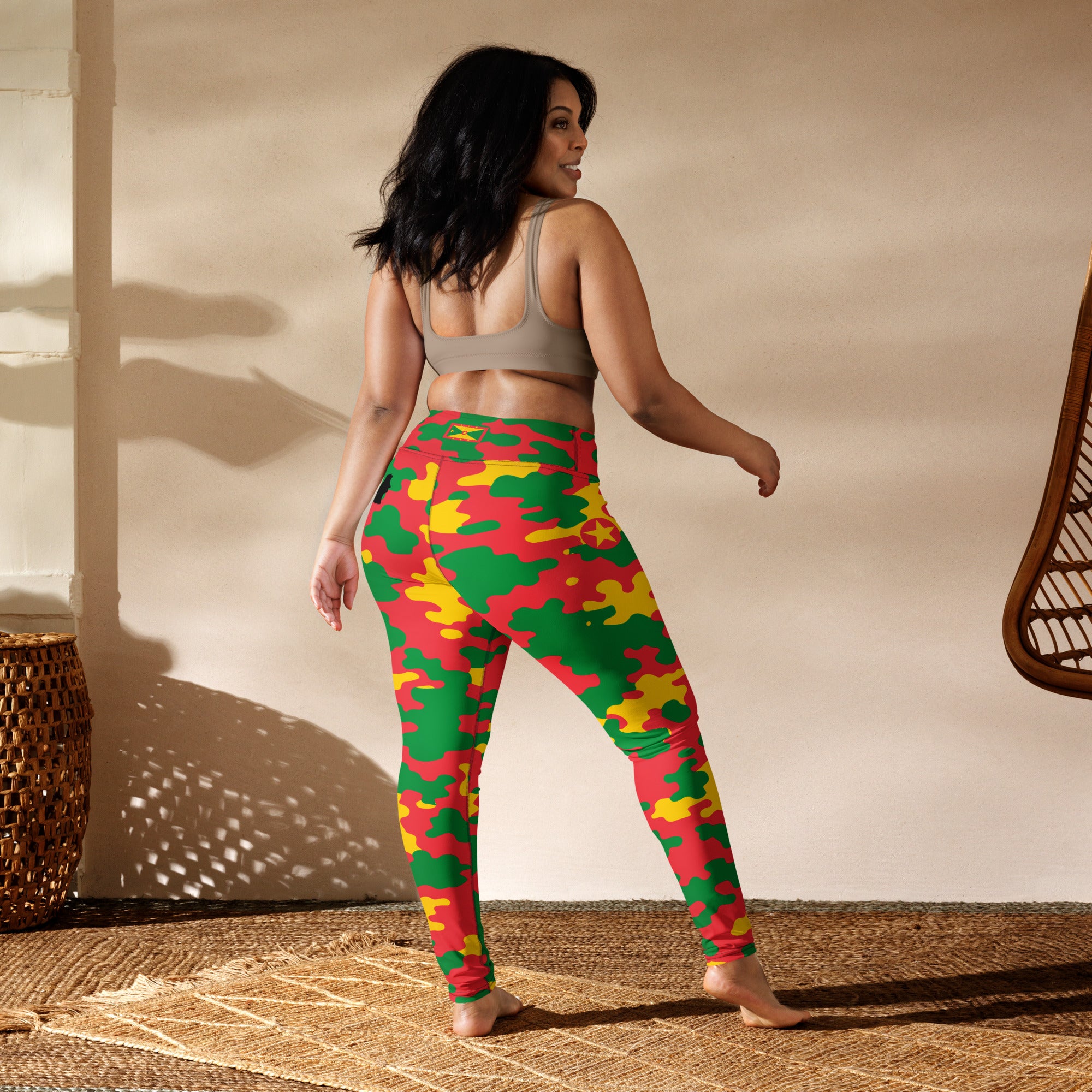 Grenada CAMO Leggings-Fete Massive