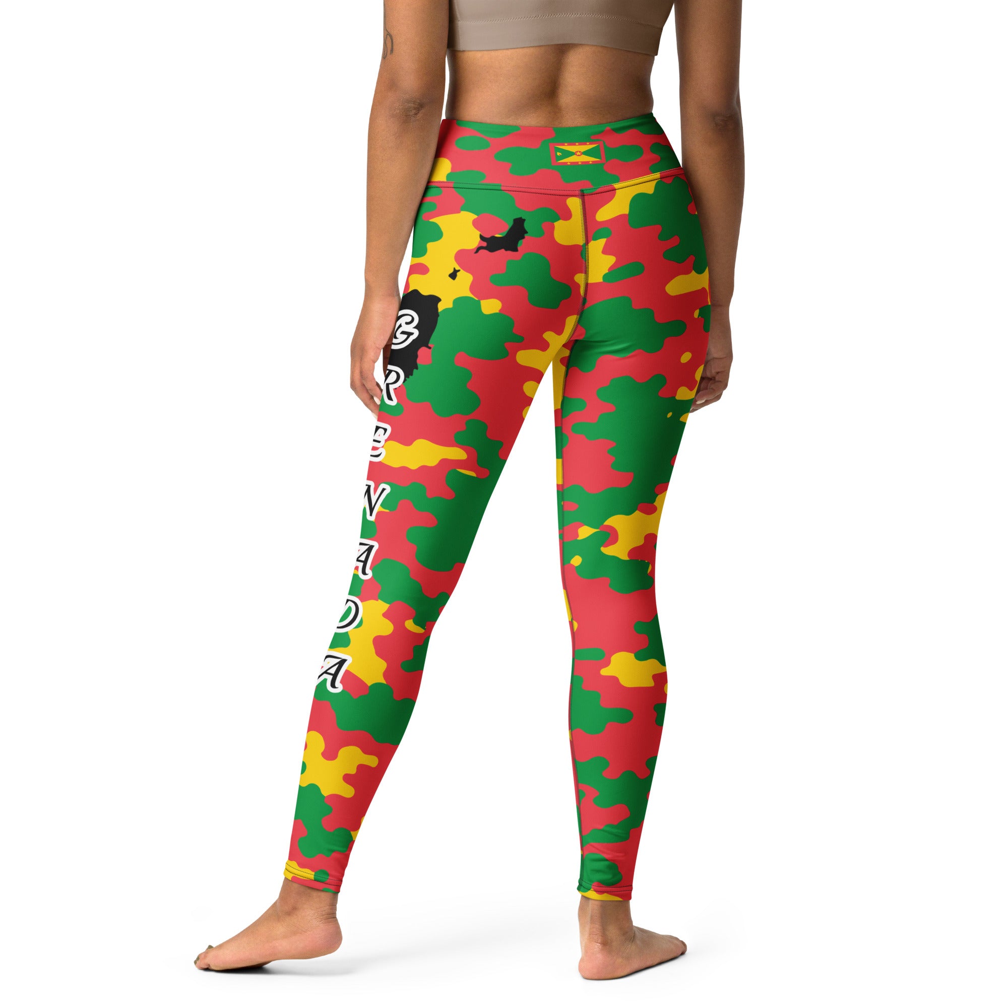 Grenada CAMO Leggings-Fete Massive