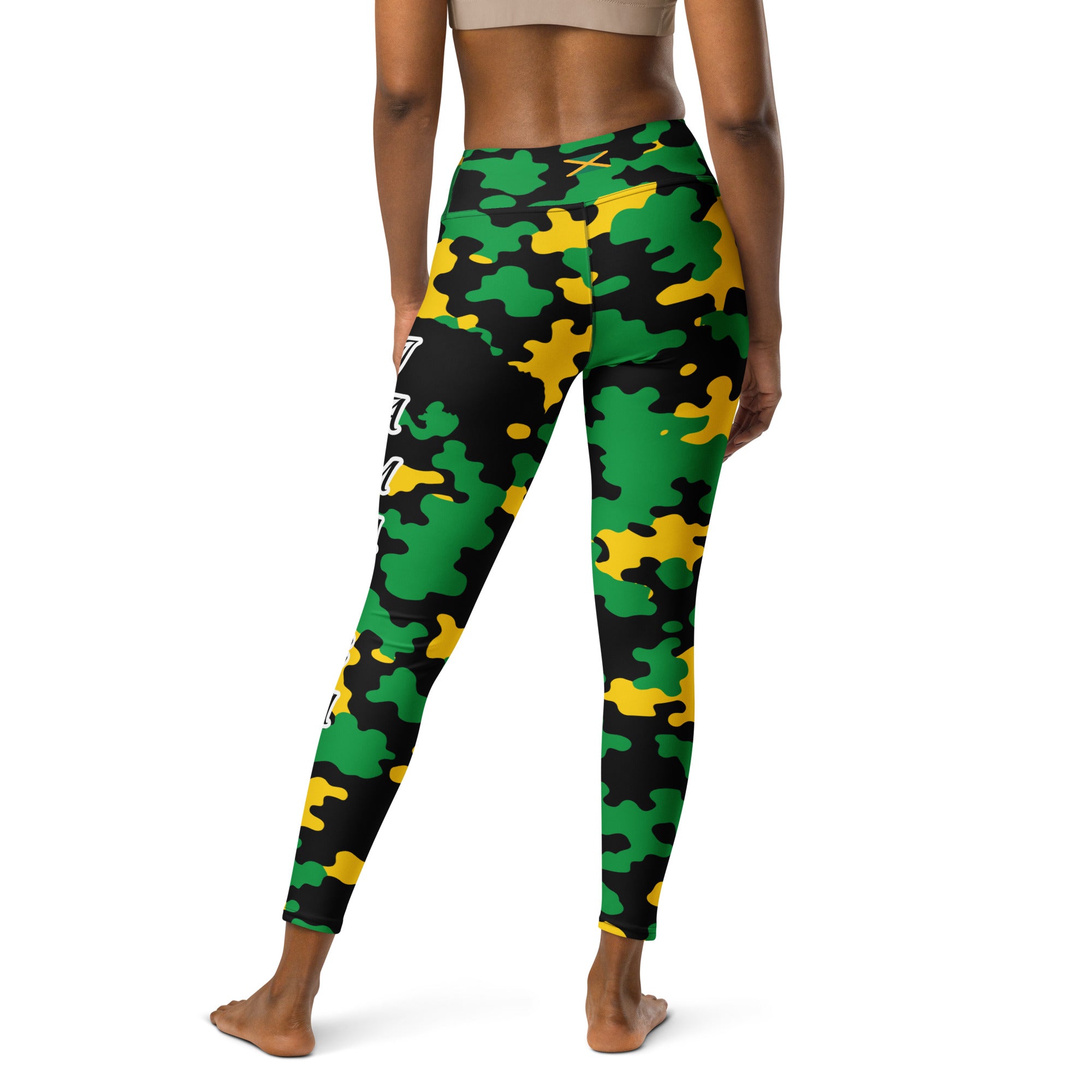 Jamaica CAMO Leggings-Fete Massive