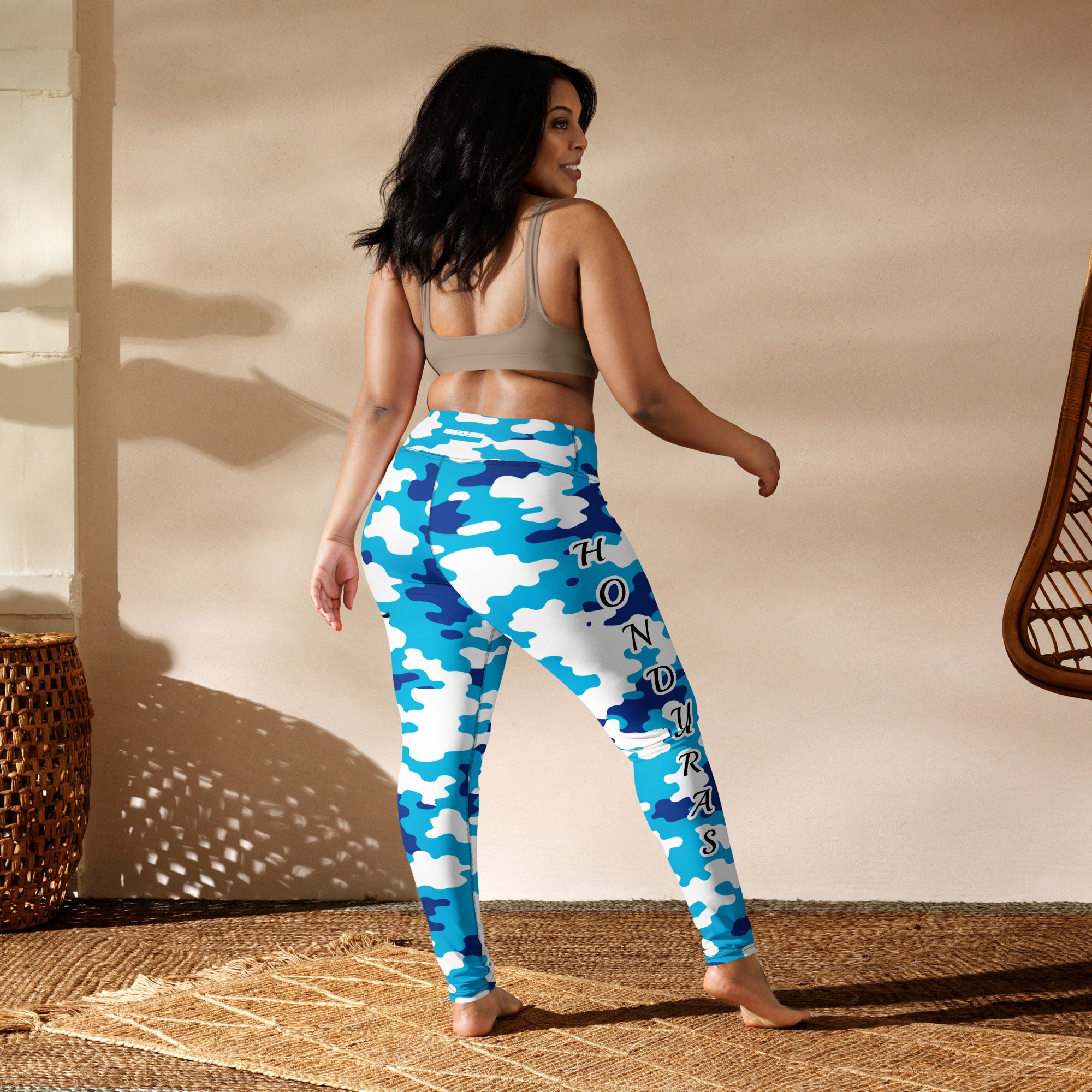 Rotan / Honduras CAMO Leggings-Fete Massive