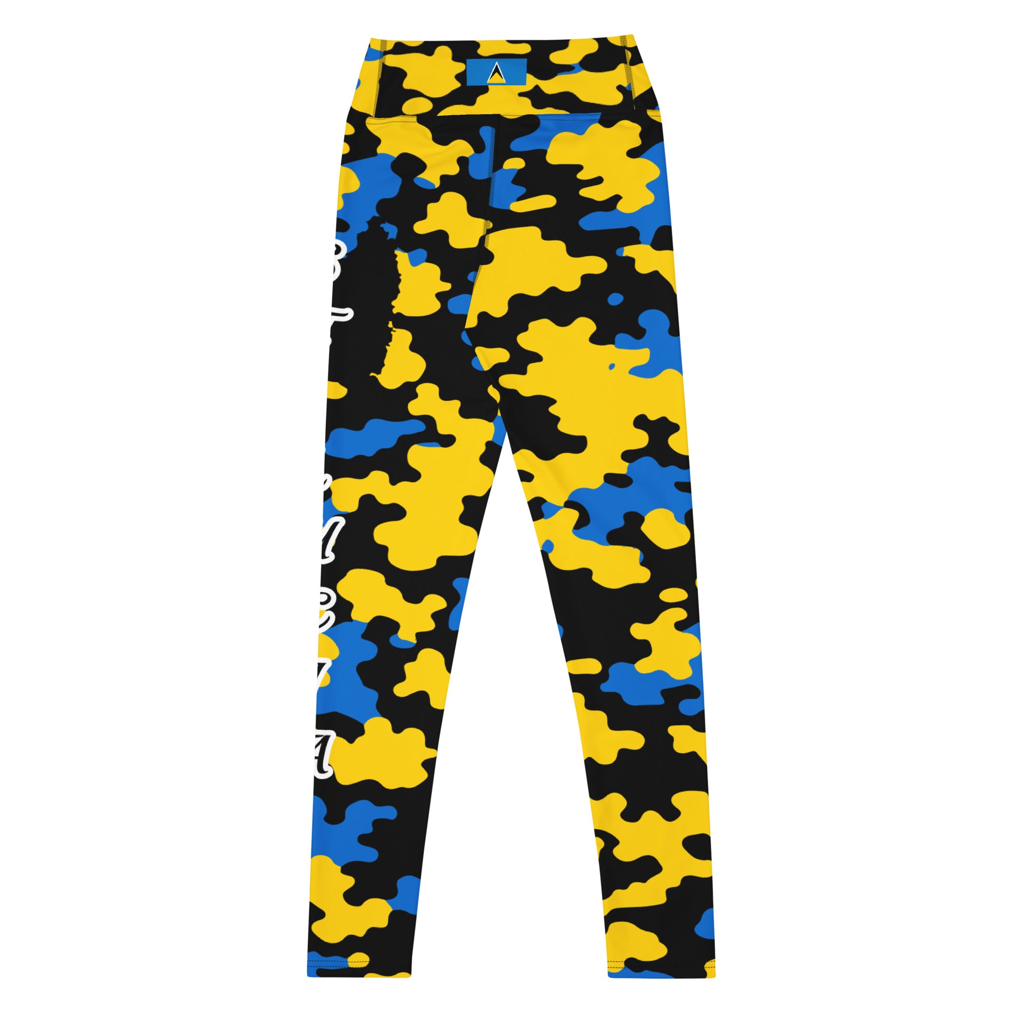 St. Lucia CAMO Leggings-Fete Massive