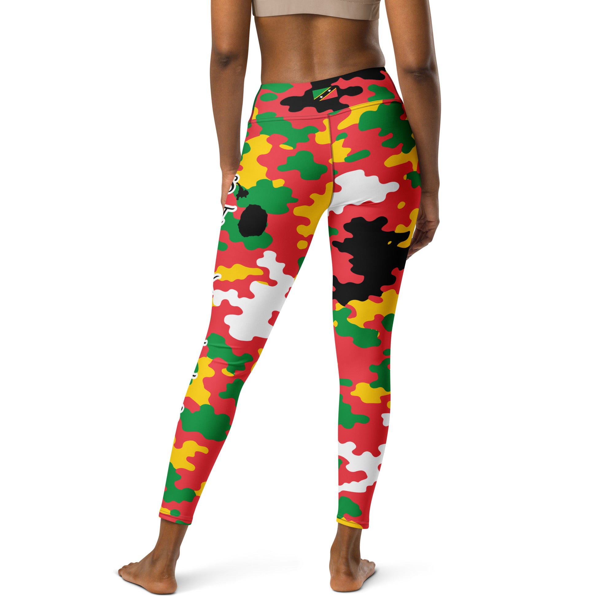 St. Kitts CAMO Leggings-Fete Massive