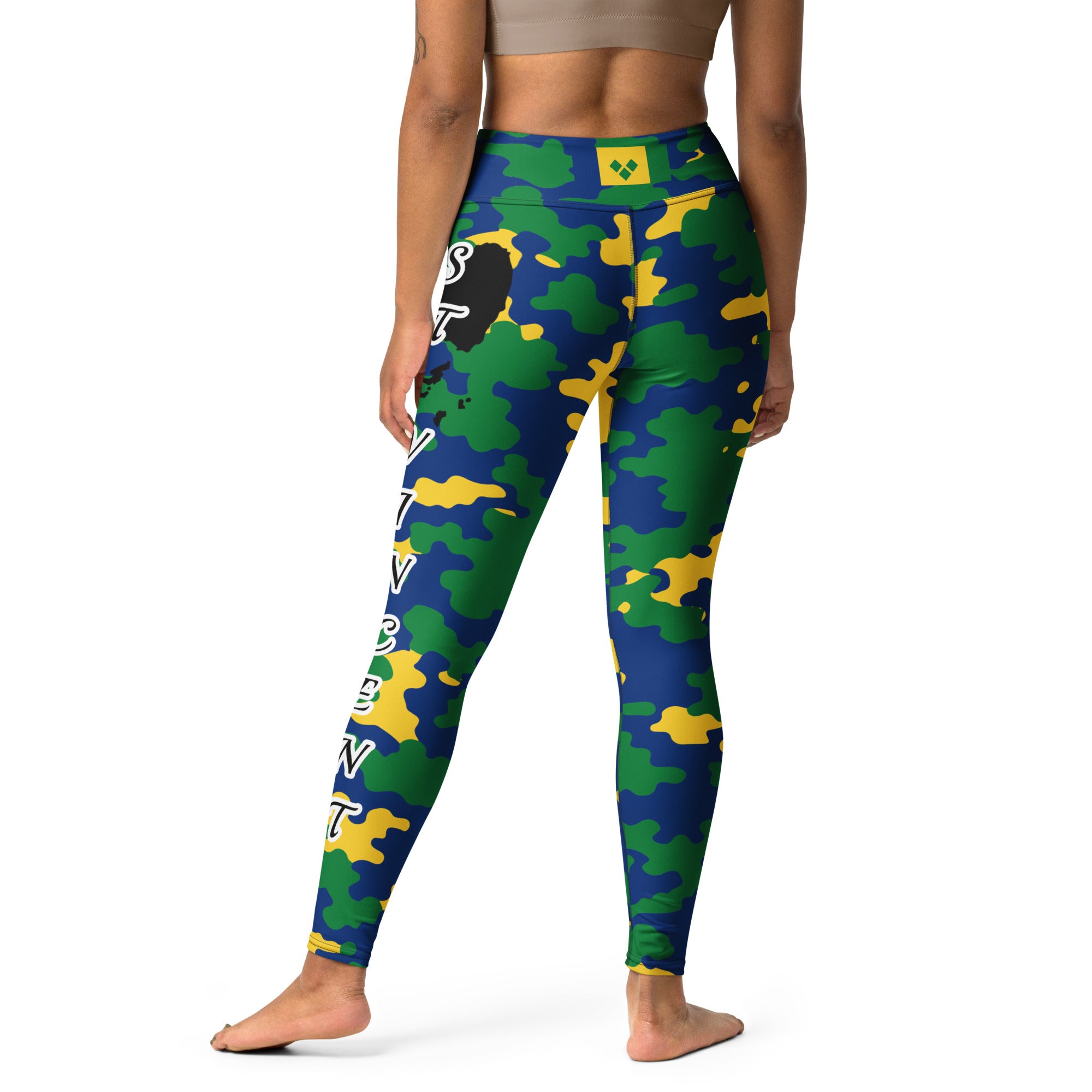 St. Vincent CAMO Leggings-Fete Massive