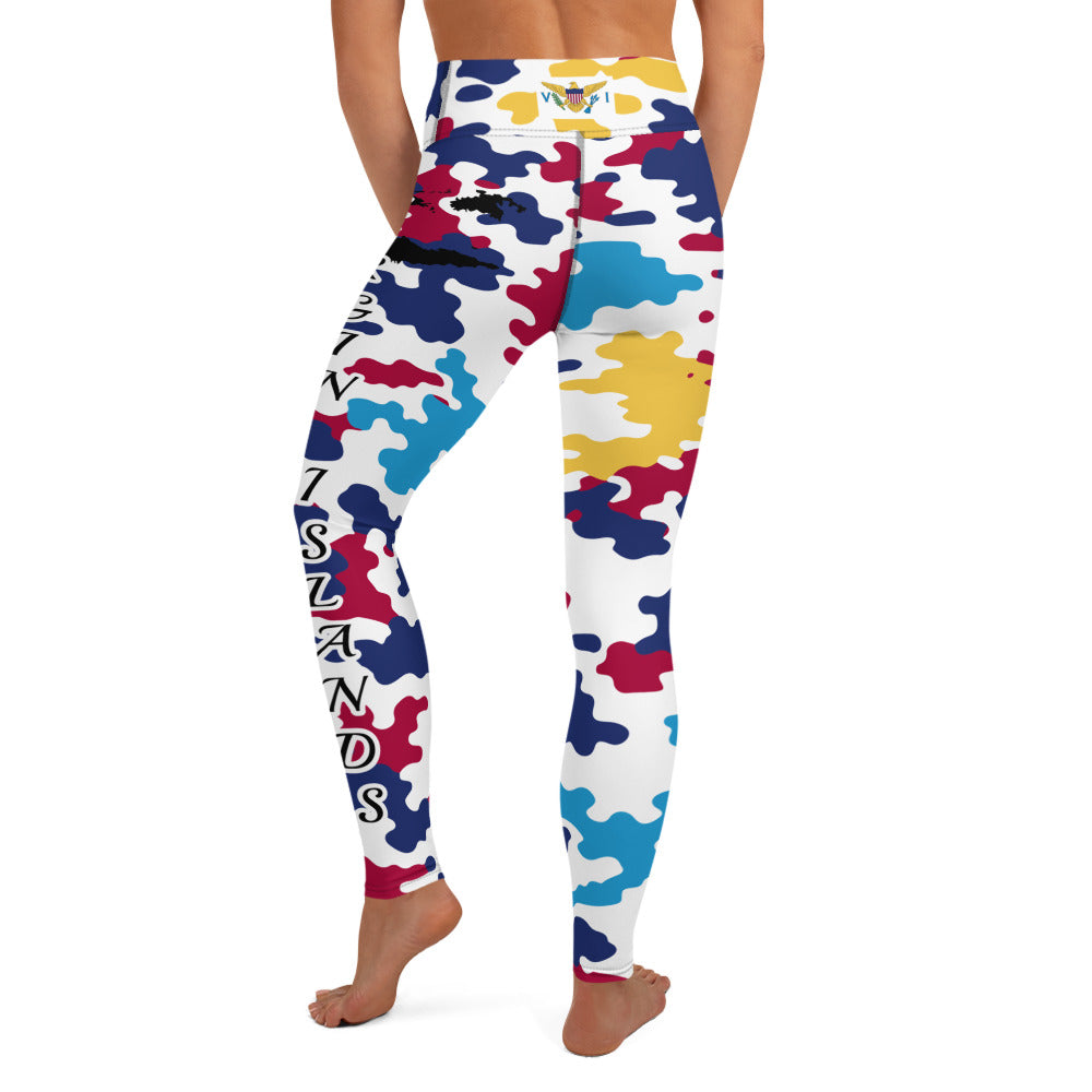 Virgin Islands CAMO Leggings-Fete Massive