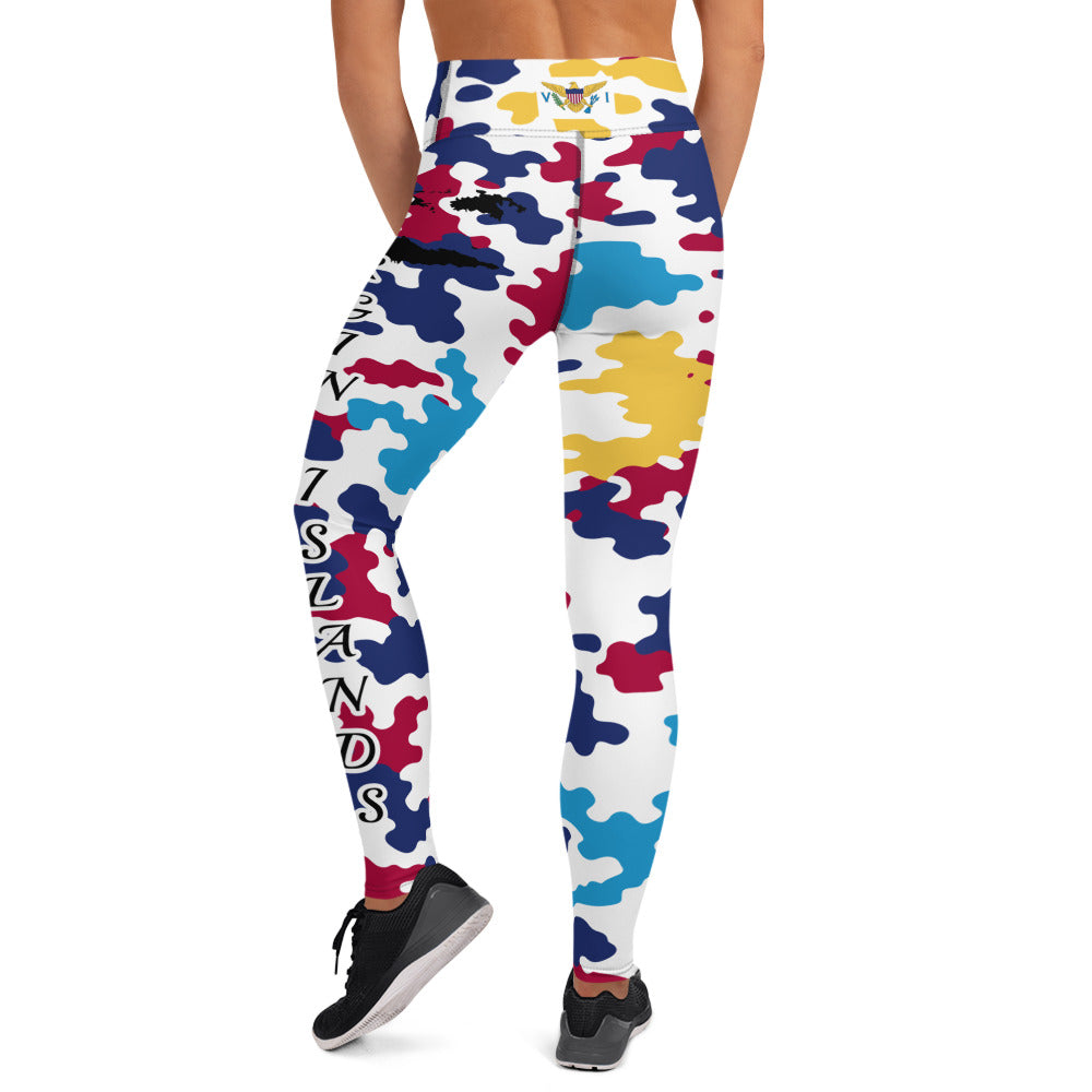 Virgin Islands CAMO Leggings-Fete Massive