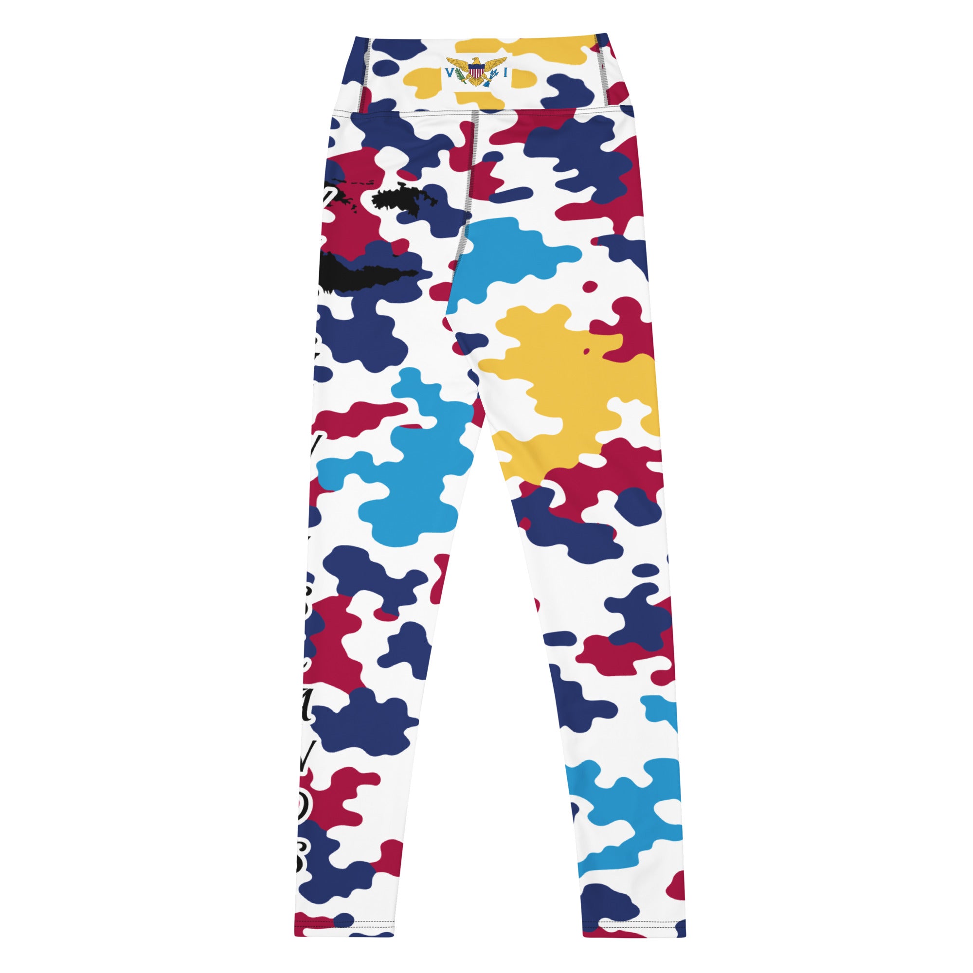 Virgin Islands CAMO Leggings-Fete Massive