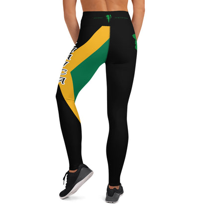 Jamaica Flag Yoga Leggings