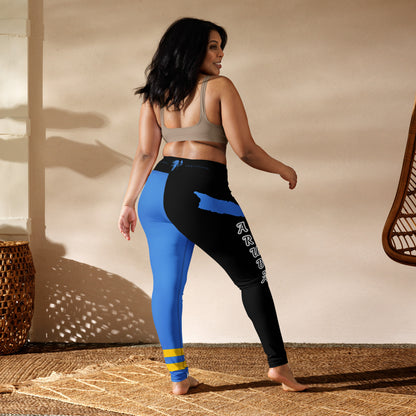 Aruba Flag Yoga Leggings