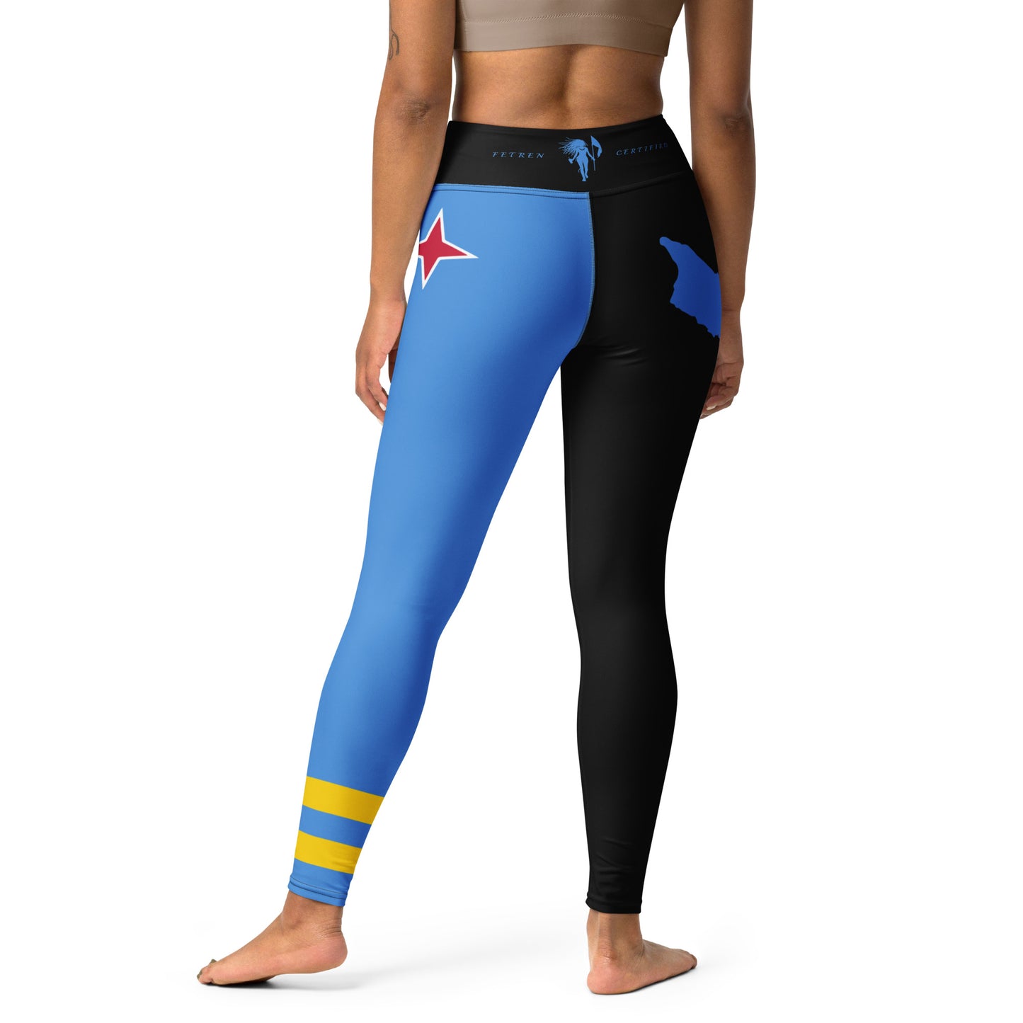 Aruba Flag Yoga Leggings