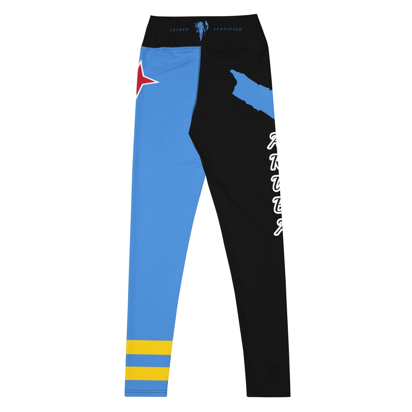 Aruba Flag Yoga Leggings