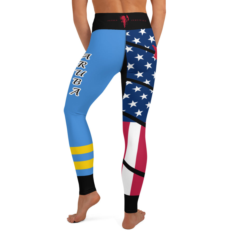 Aruba USA Yoga Leggings-Fete Massive