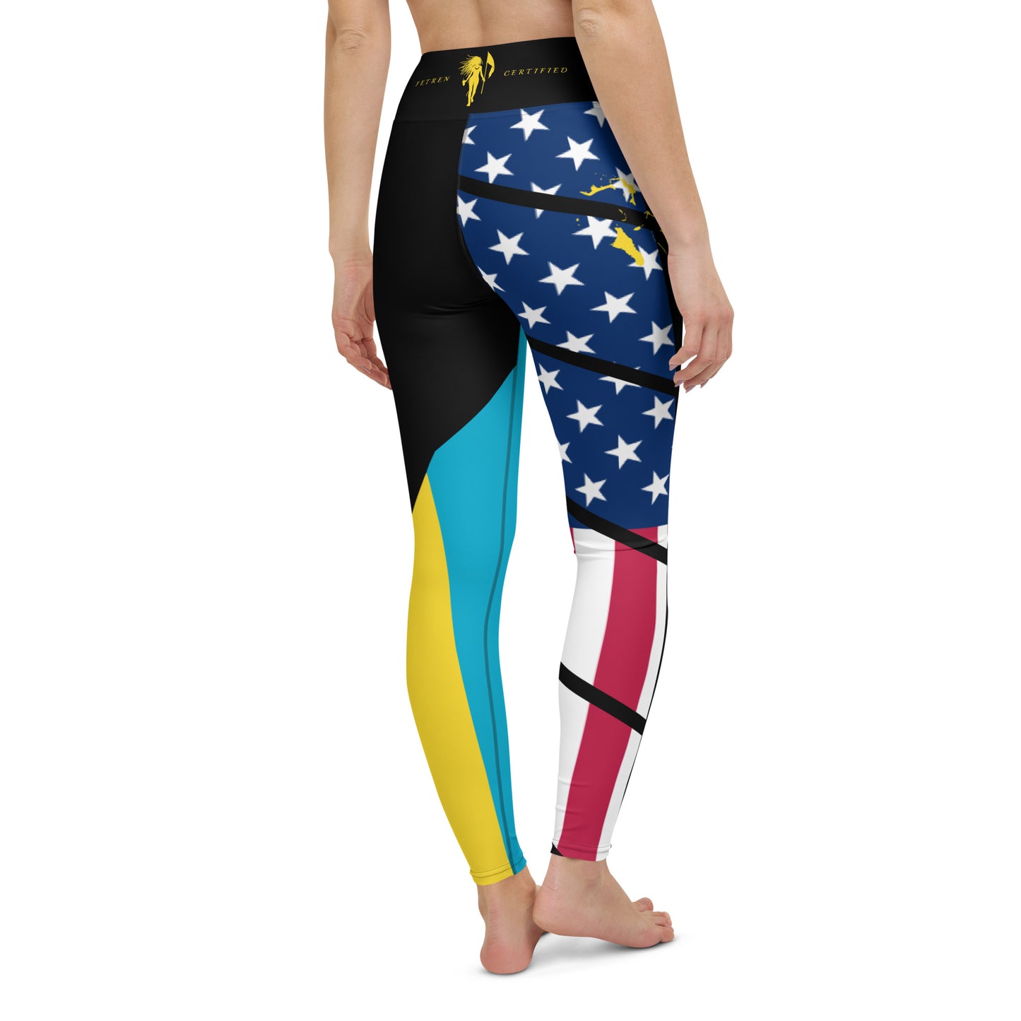 The Bahamas USA Yoga Leggings