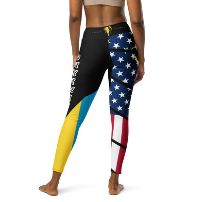 The Bahamas USA Yoga Leggings