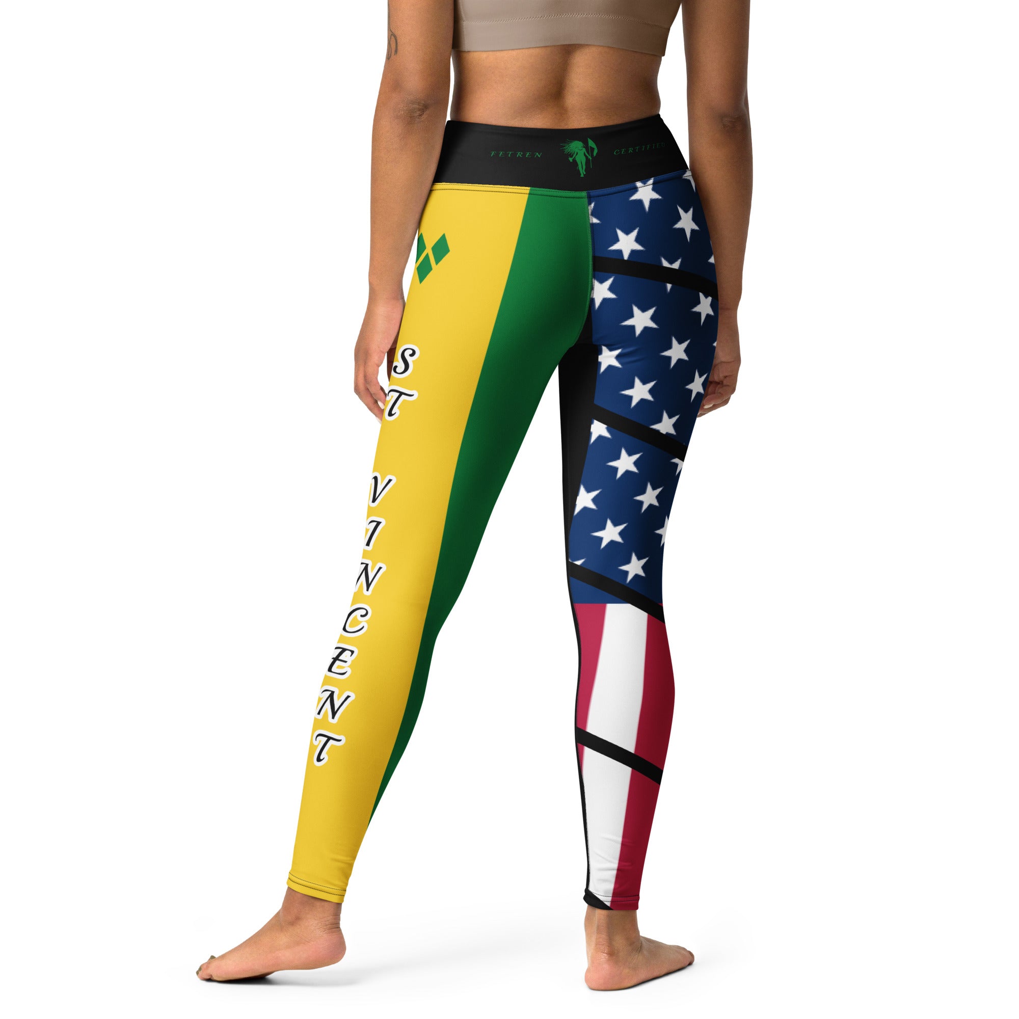 Saint Vincent USA Yoga Leggings-Fete Massive