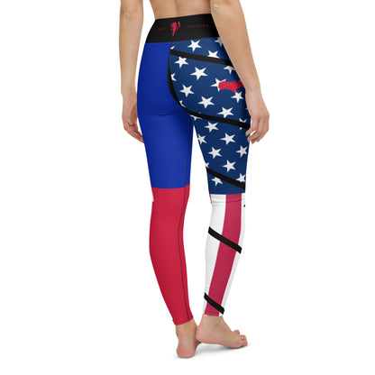 Haiti USA Yoga Leggings