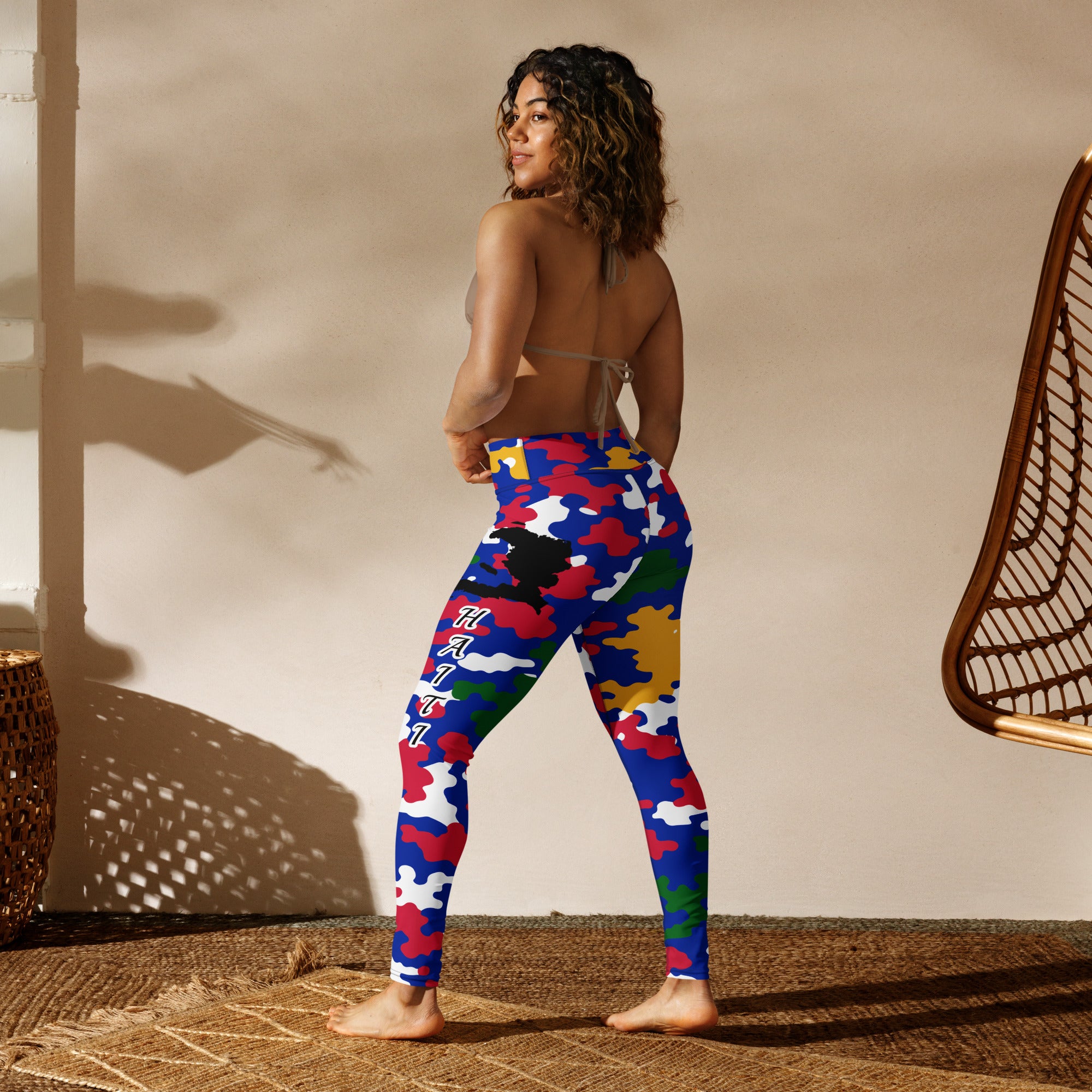 Haiti Yoga Leggings-Fete Massive