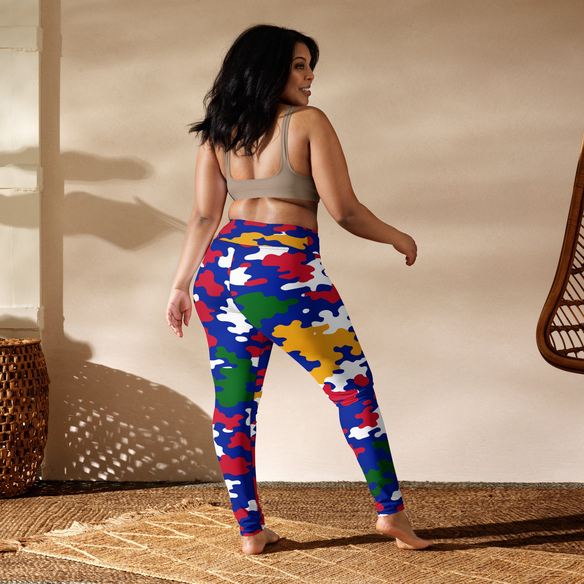 Haiti Yoga Leggings-Fete Massive