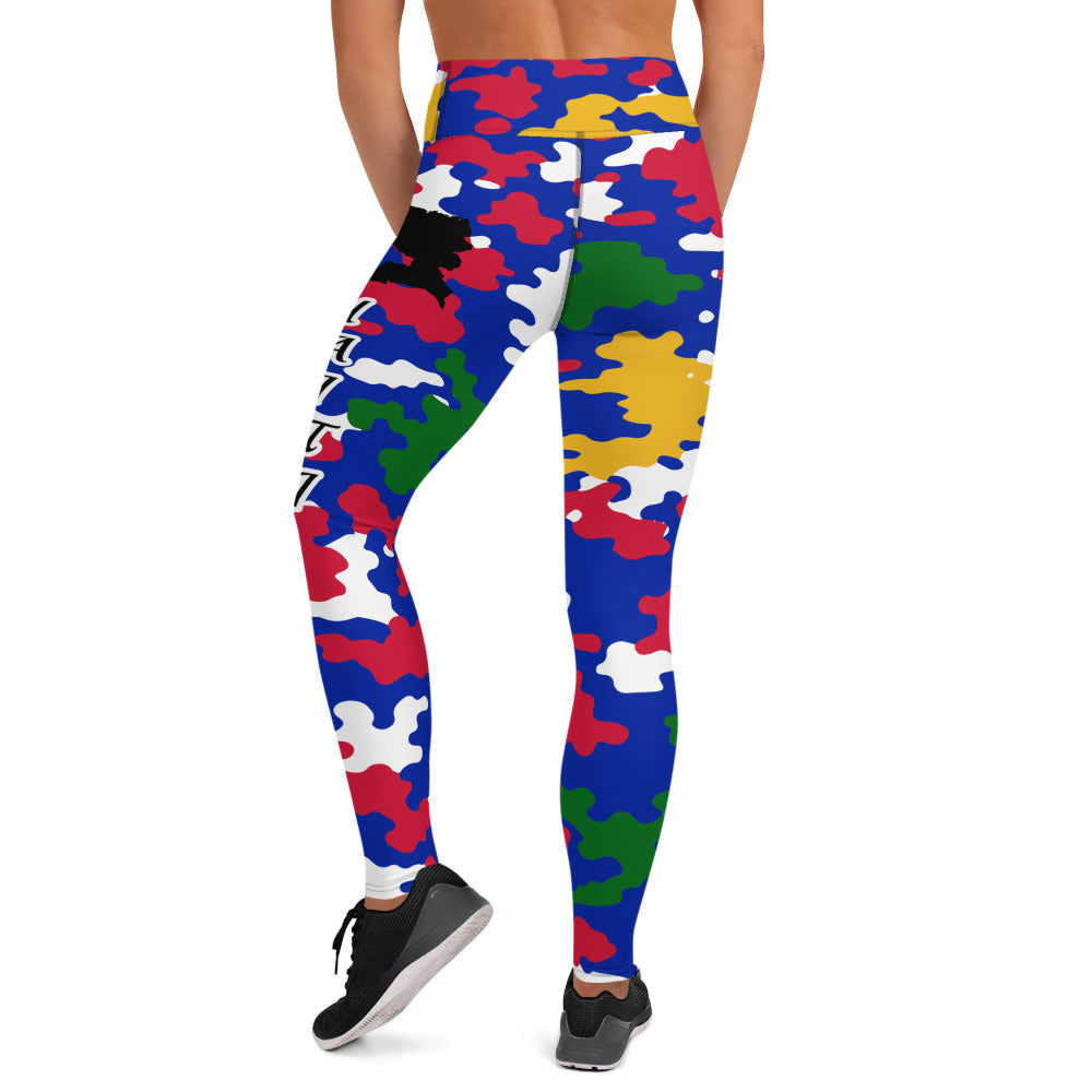 Haiti Yoga Leggings-Fete Massive