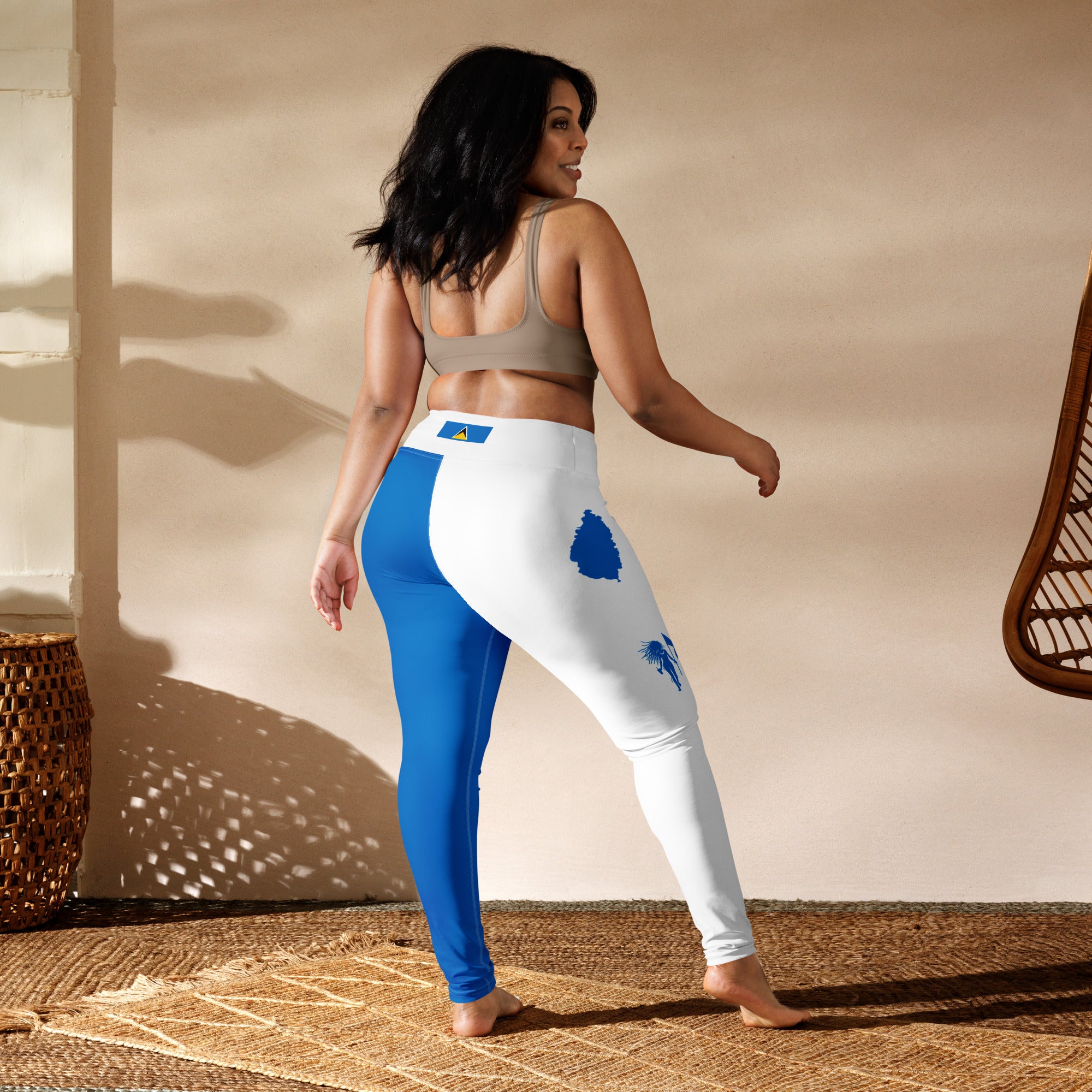 St. Lucia Yoga Leggings-Fete Massive