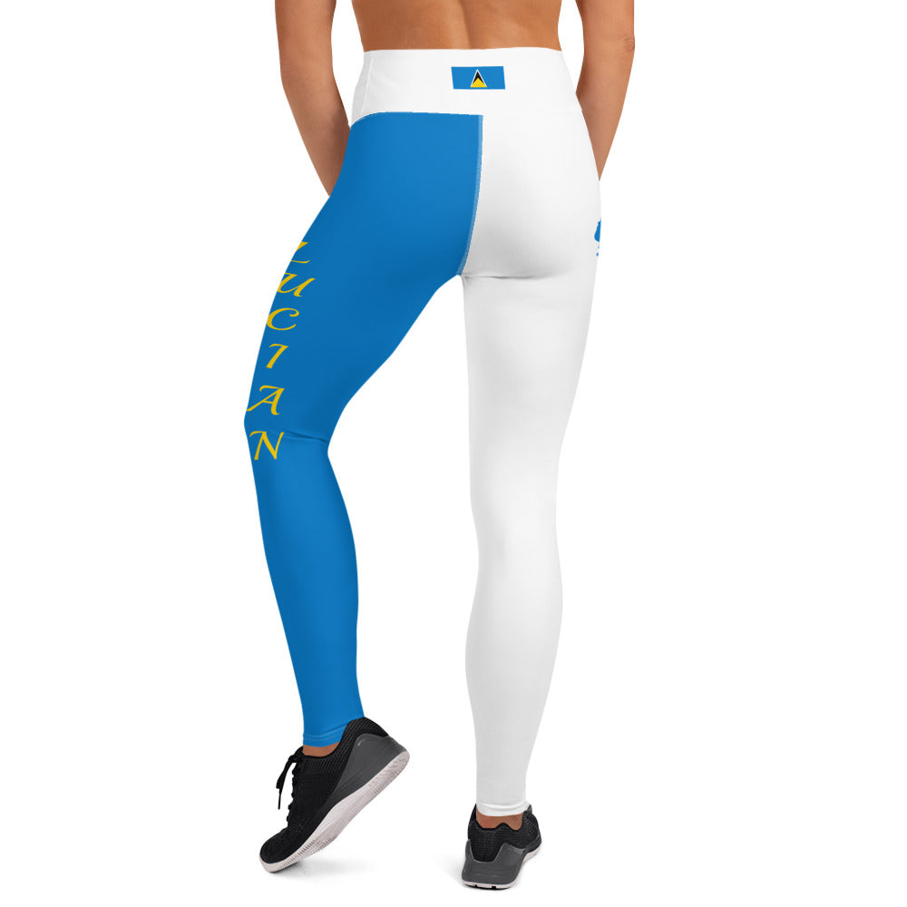 St. Lucia Yoga Leggings-Fete Massive