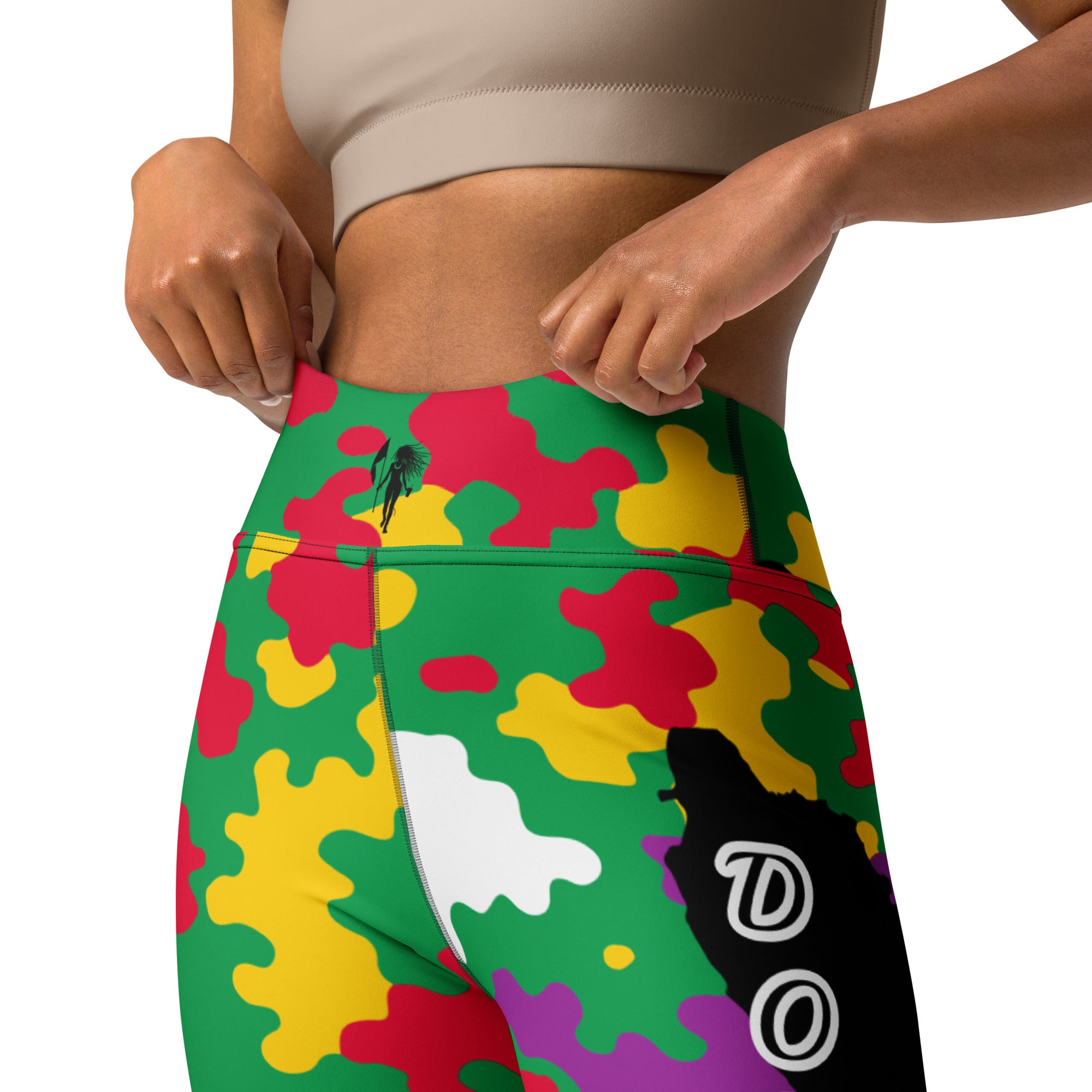 Dominica CAMO Leggings-Fete Massive