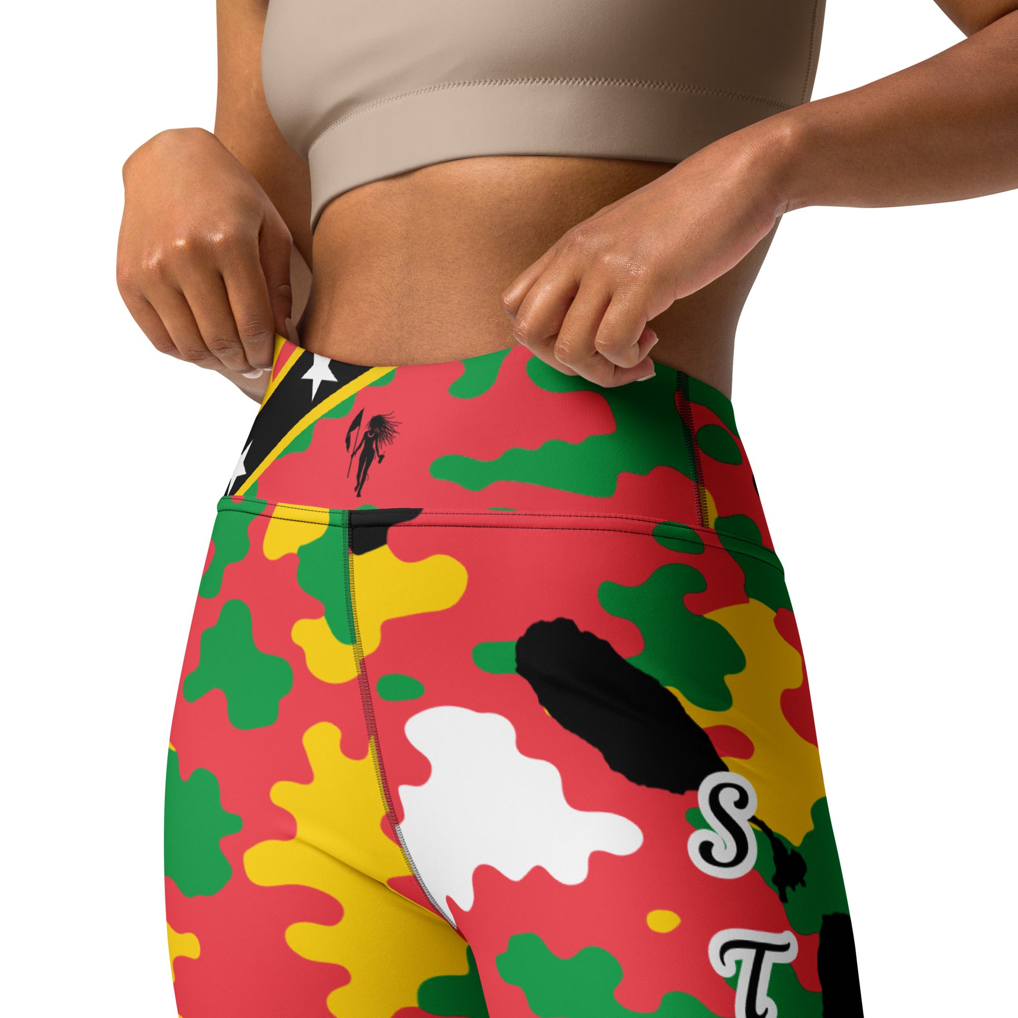 St. Kitts CAMO Leggings-Fete Massive