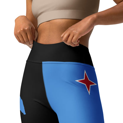 Aruba Flag Yoga Leggings