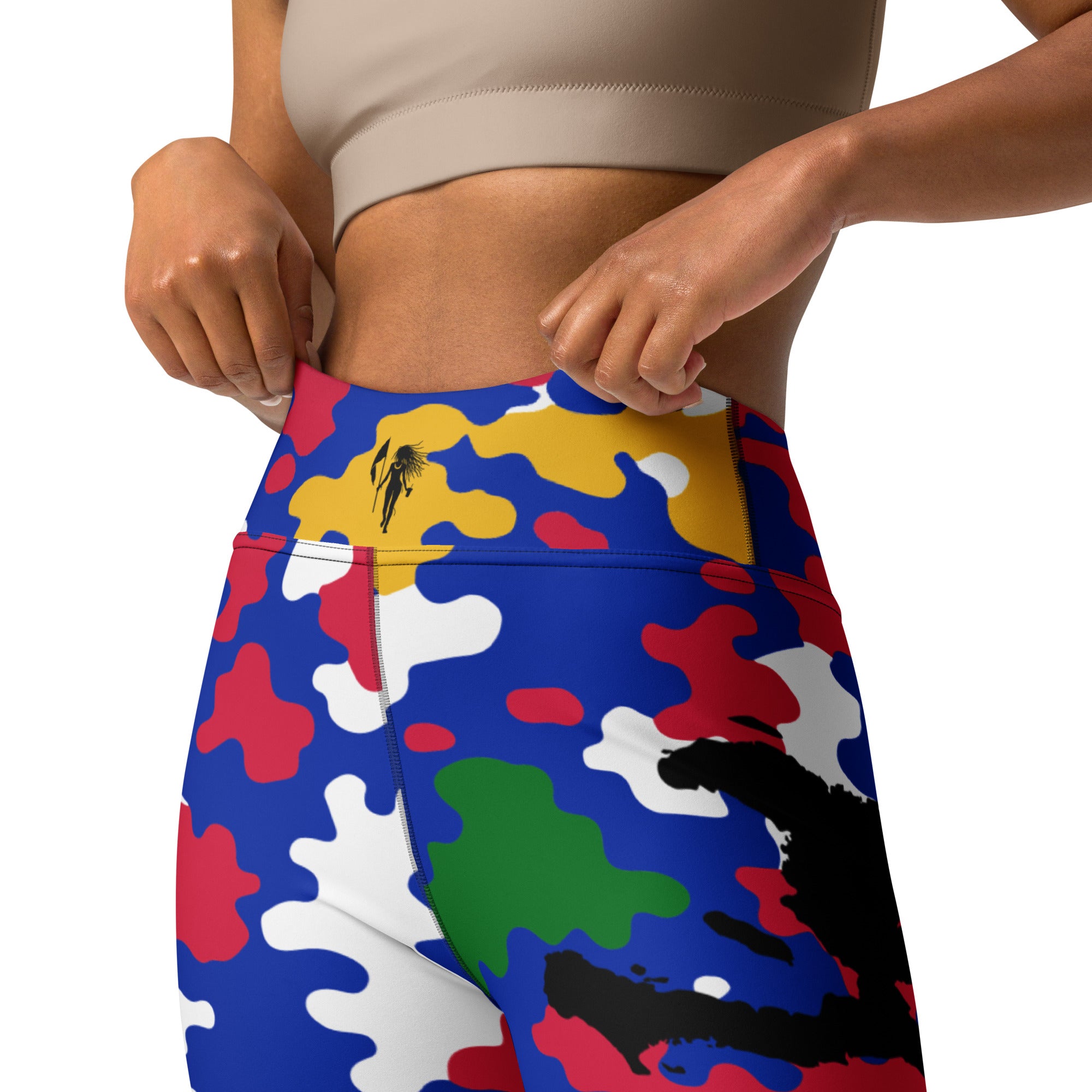 Haiti Yoga Leggings-Fete Massive